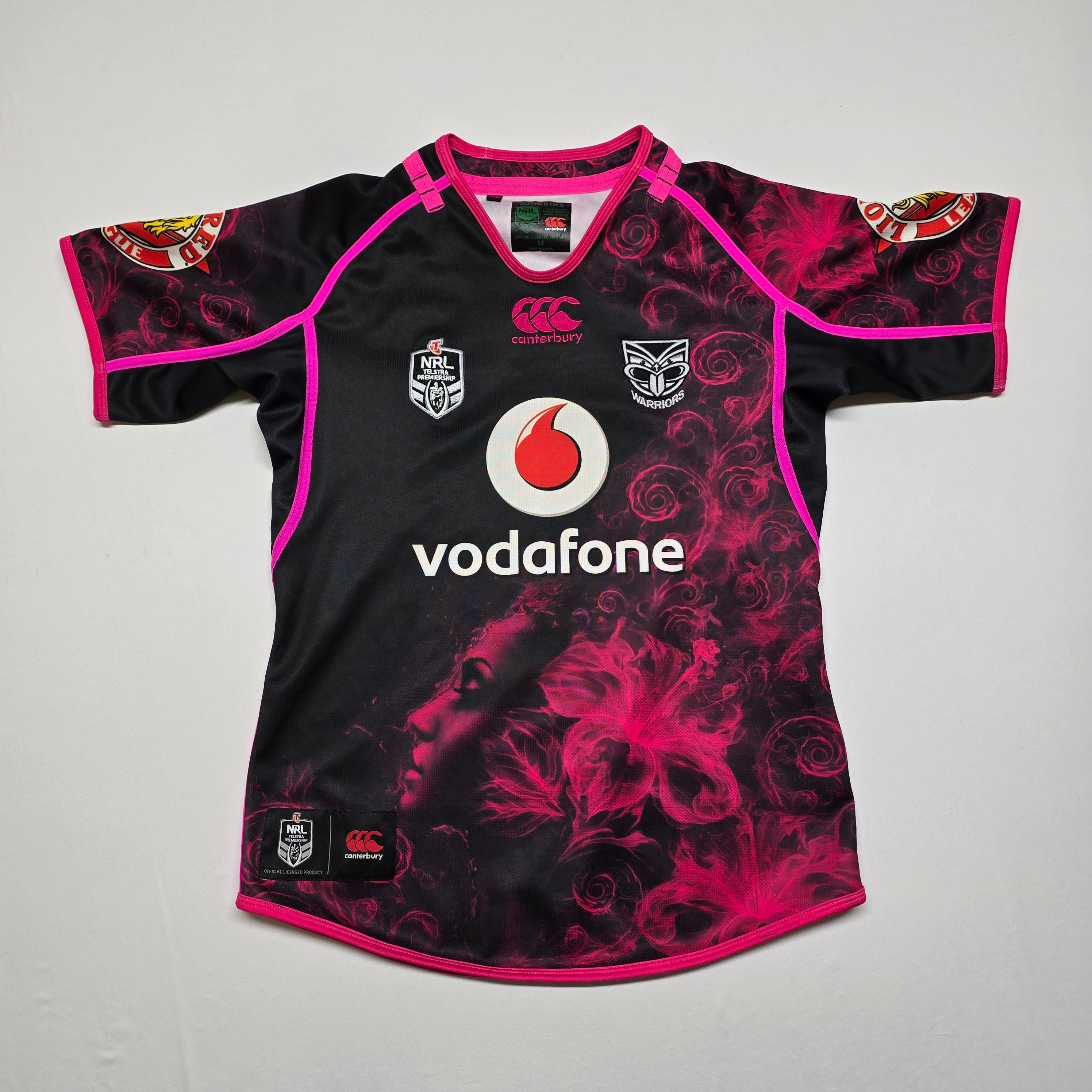 NZ Warriors 2014 Women in League Jersey - Women's 12
