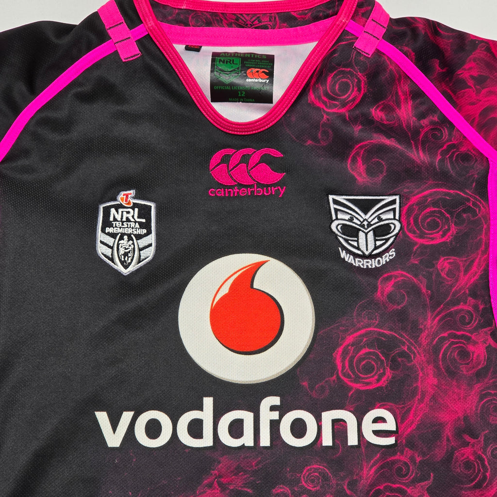 NZ Warriors 2014 Women in League Jersey - Women's 12