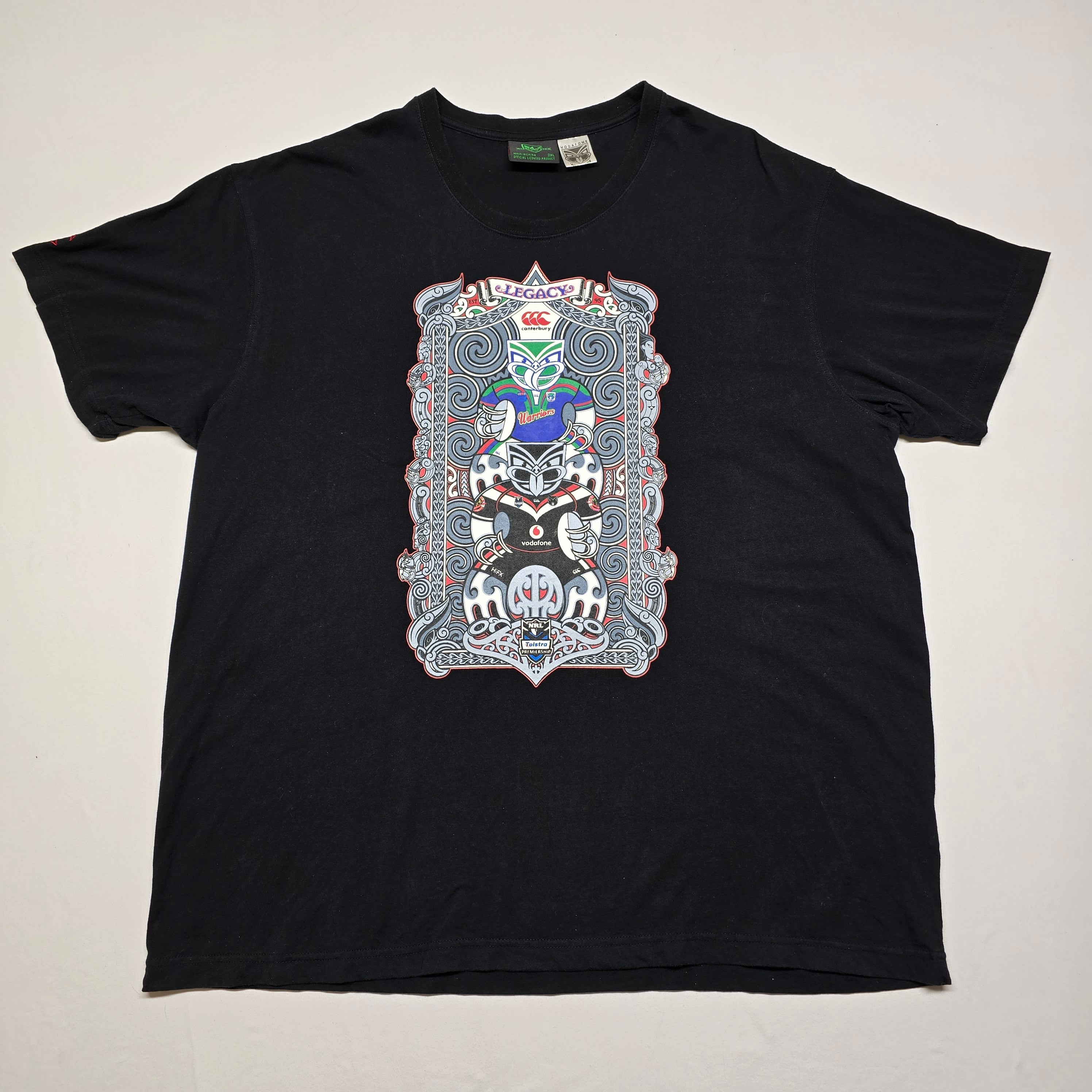 NZ Warriors T-shirt - 3XL