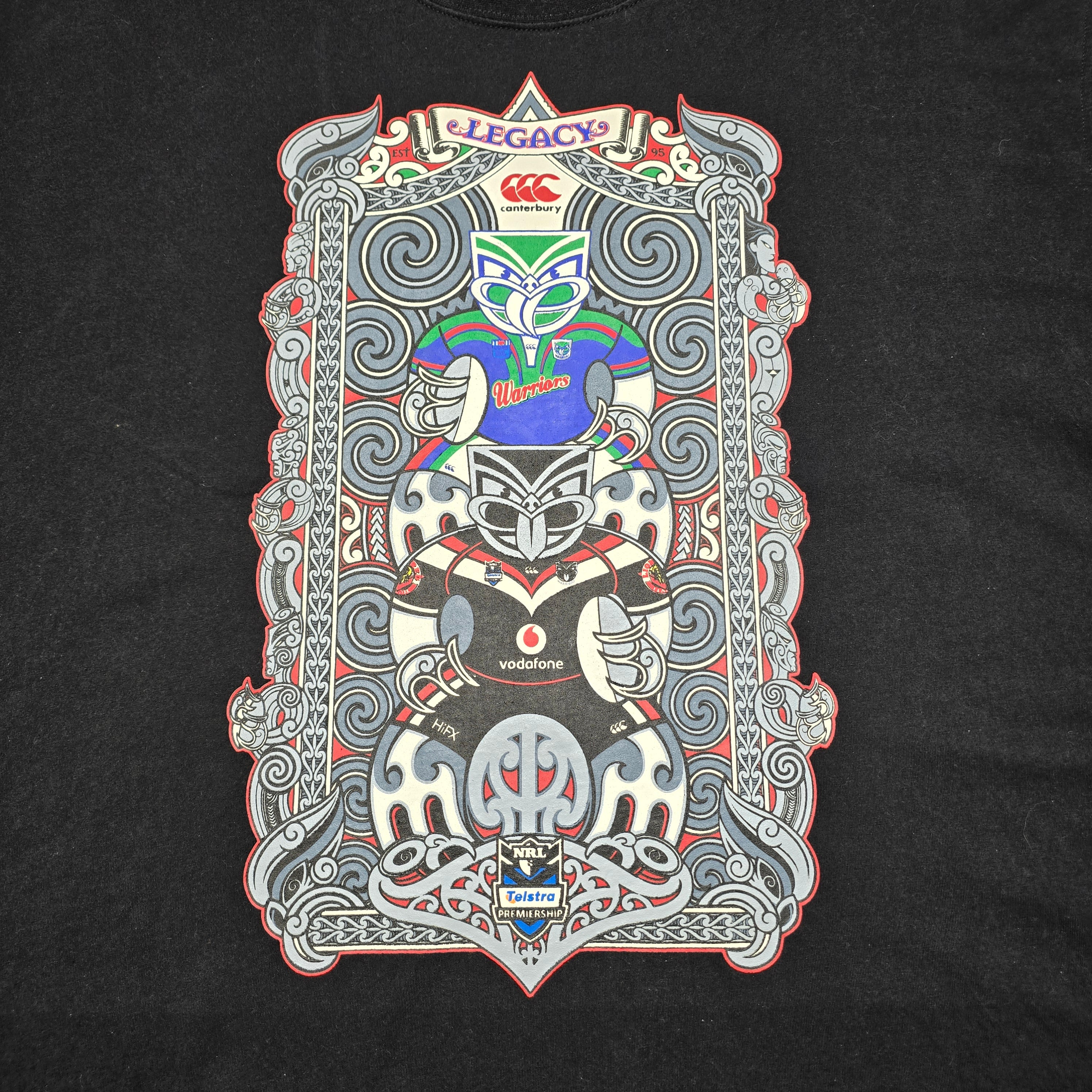 NZ Warriors T-shirt - 3XL