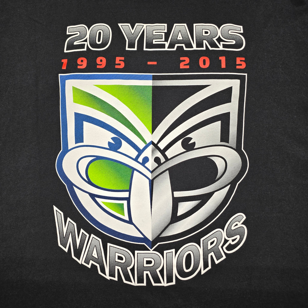 NZ Warriors 2015 "20 Years" T-shirt - 3XL