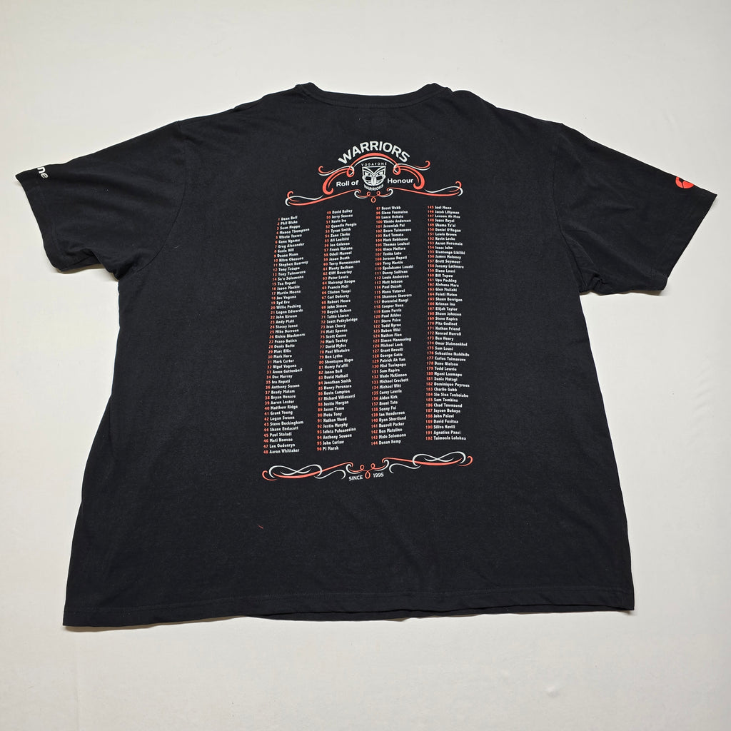 NZ Warriors 2015 "20 Years" T-shirt - 3XL