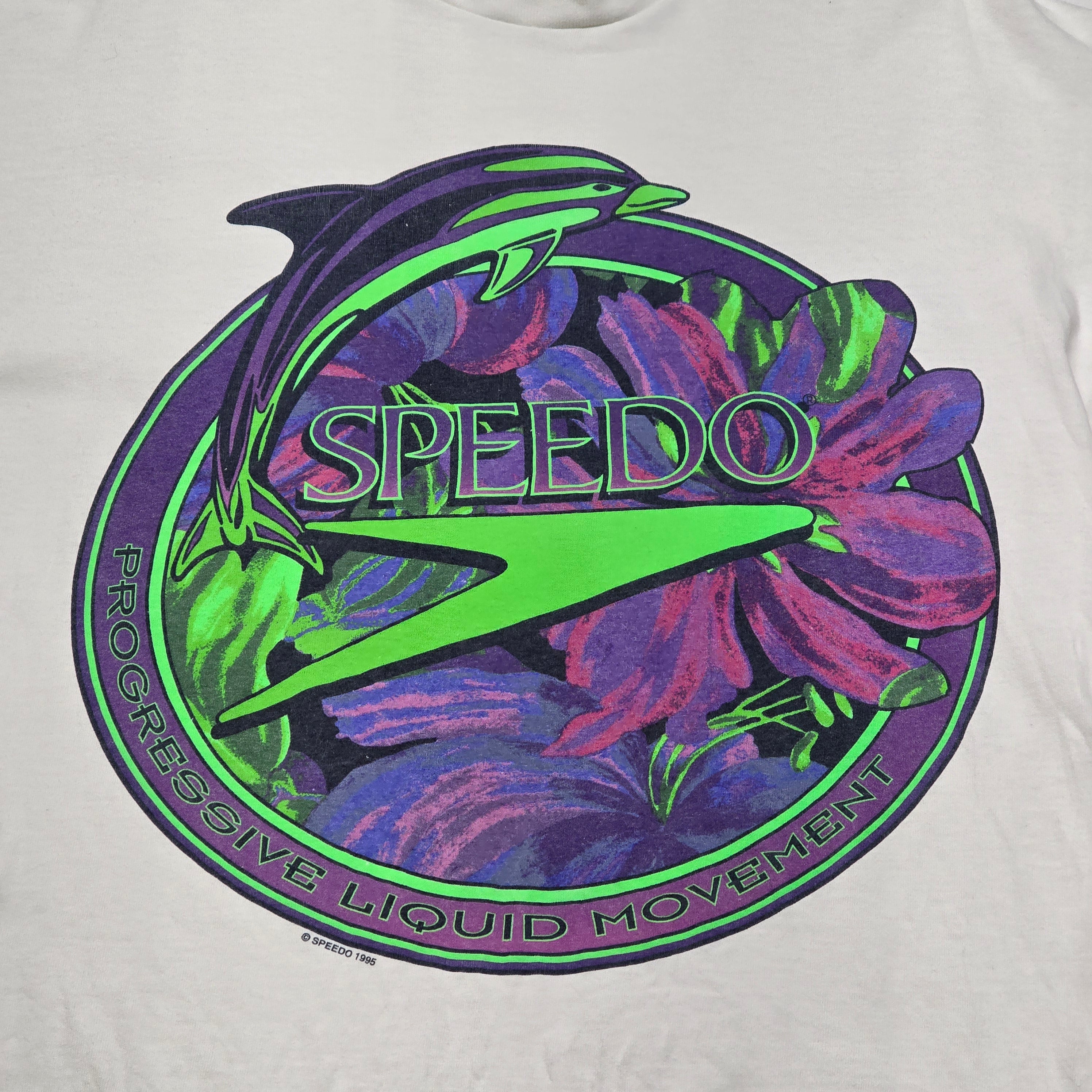 Vintage 1995 Speedo T-shirt - Large