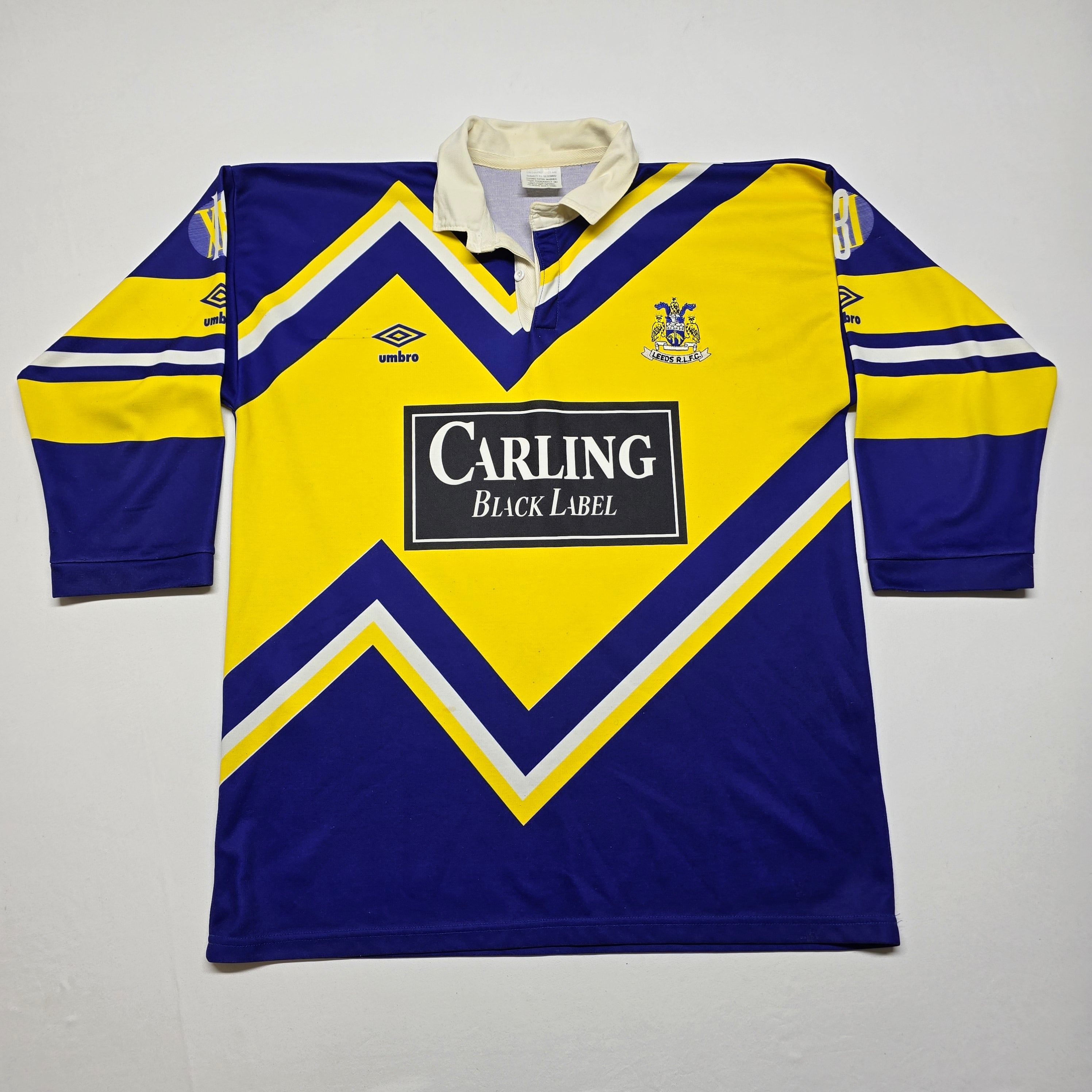 Leeds Rhinos RLFC 1990/91 Jersey - Medium-Large