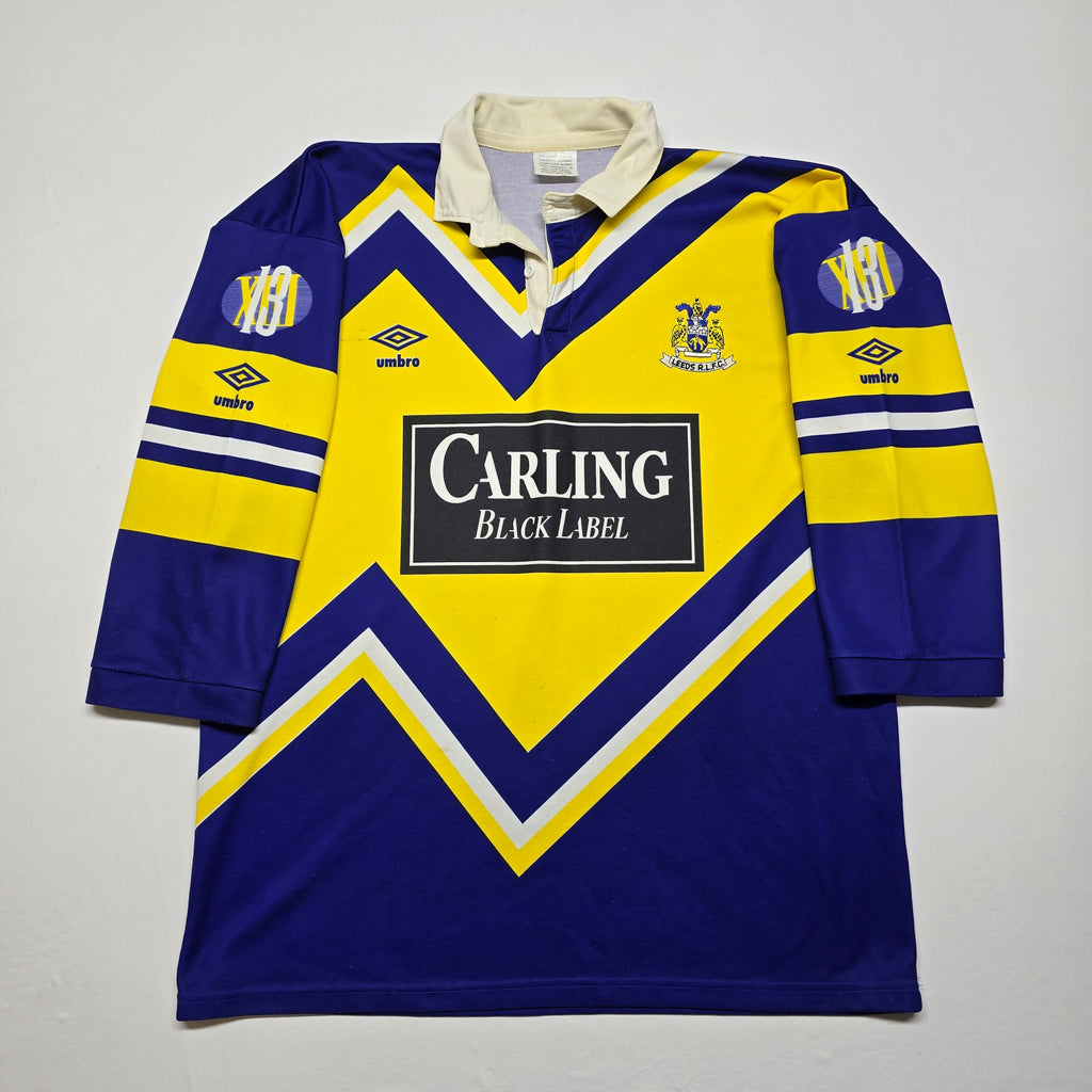 Leeds Rhinos RLFC 1990/91 Jersey - Medium-Large