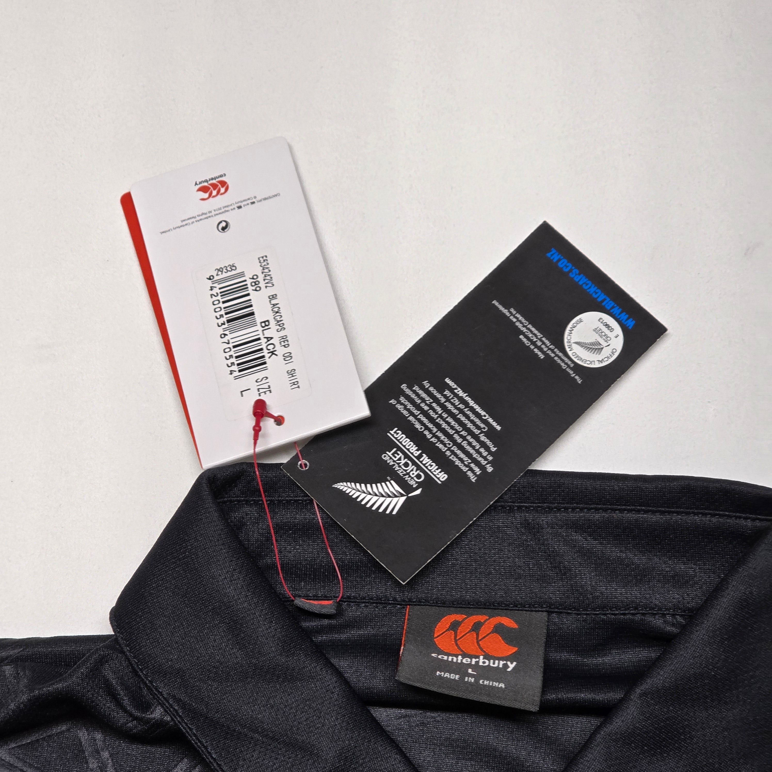 Blackcaps 2017/18 ODI Shirt (BNWTs) - Large