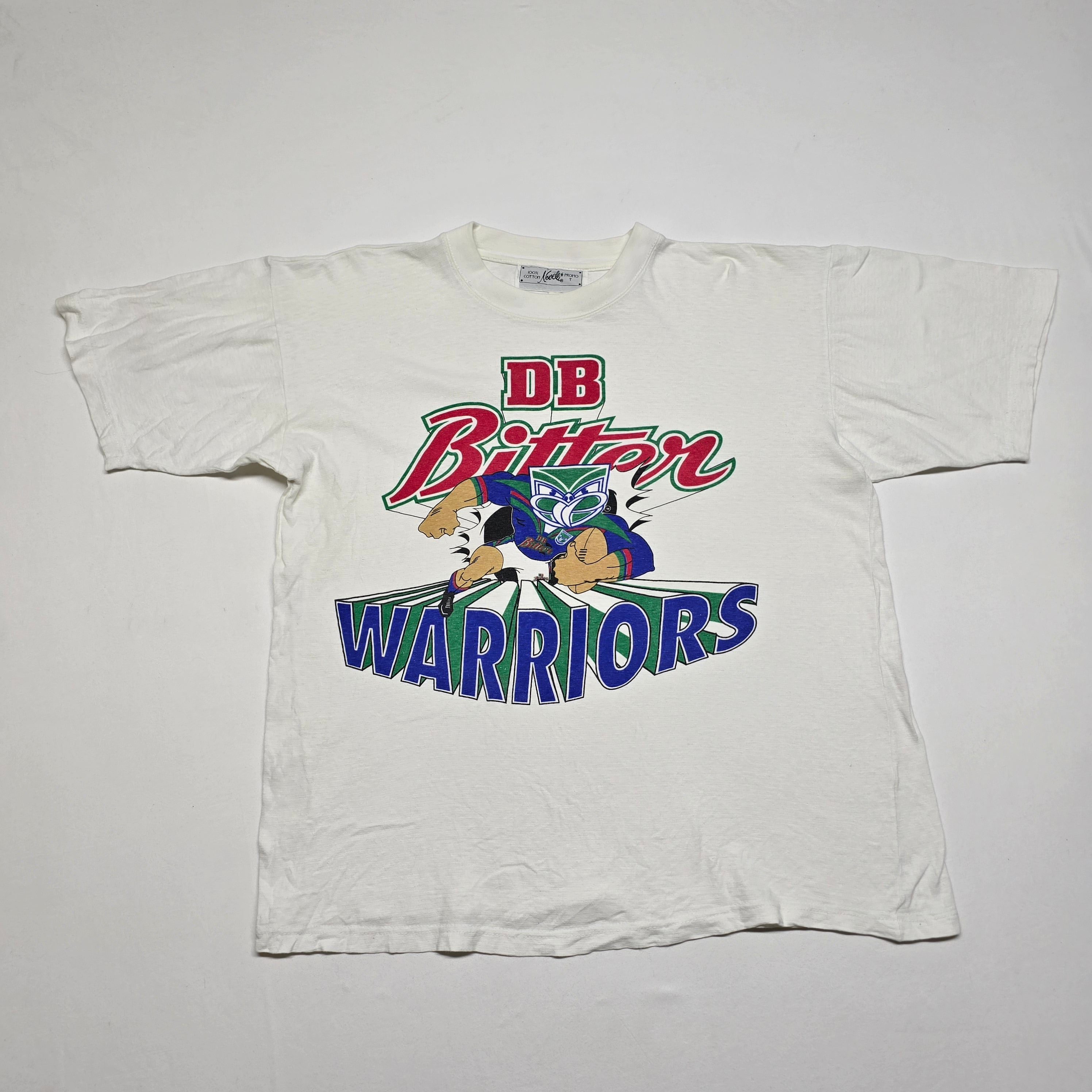 NZ Warriors Vintage Break Through T-shirt - Large