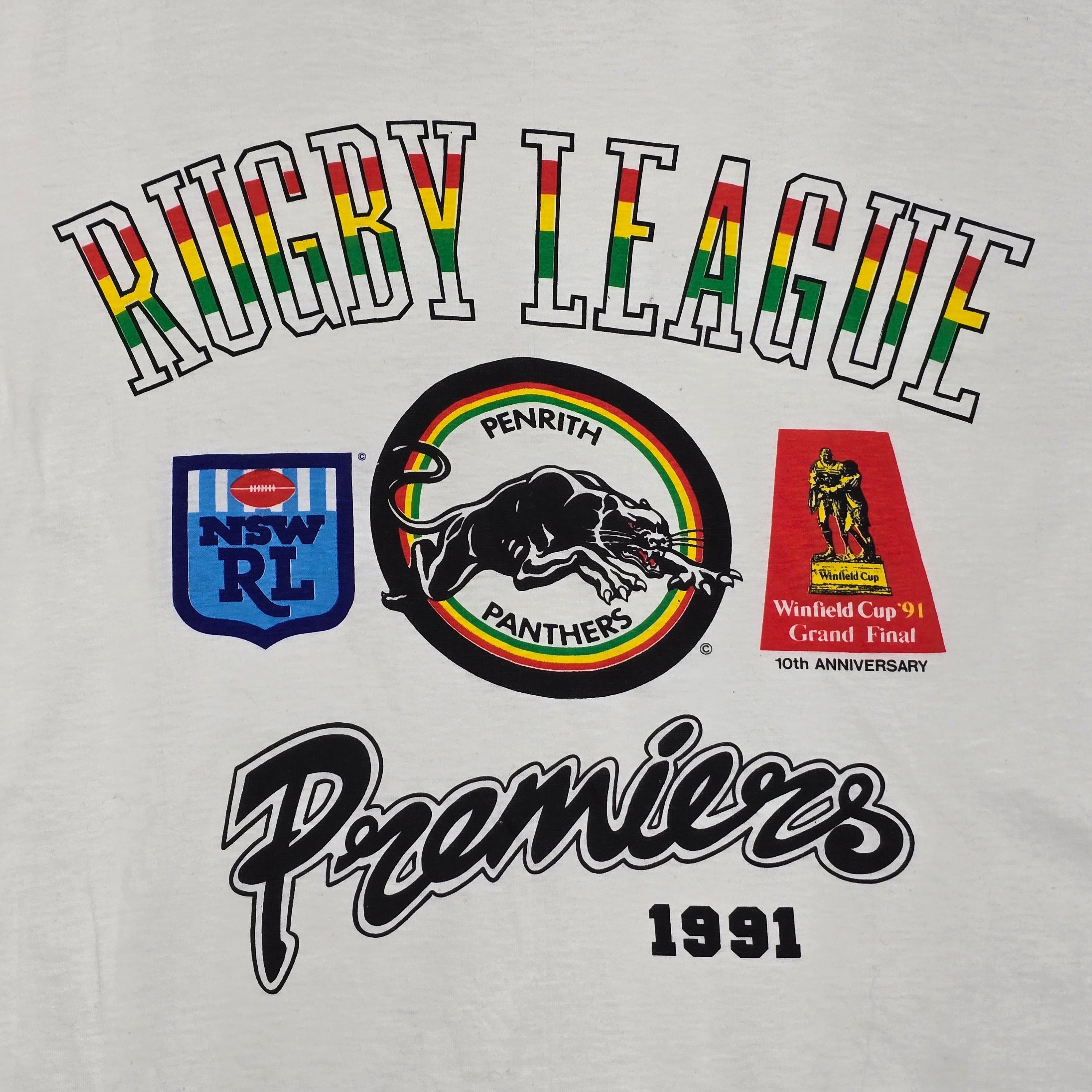 Penrith Panthers 1991 Premiers T-shirt - OSFM