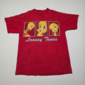 Vintage 1995 Looney Tunes Tweety T-shirt - OSFA
