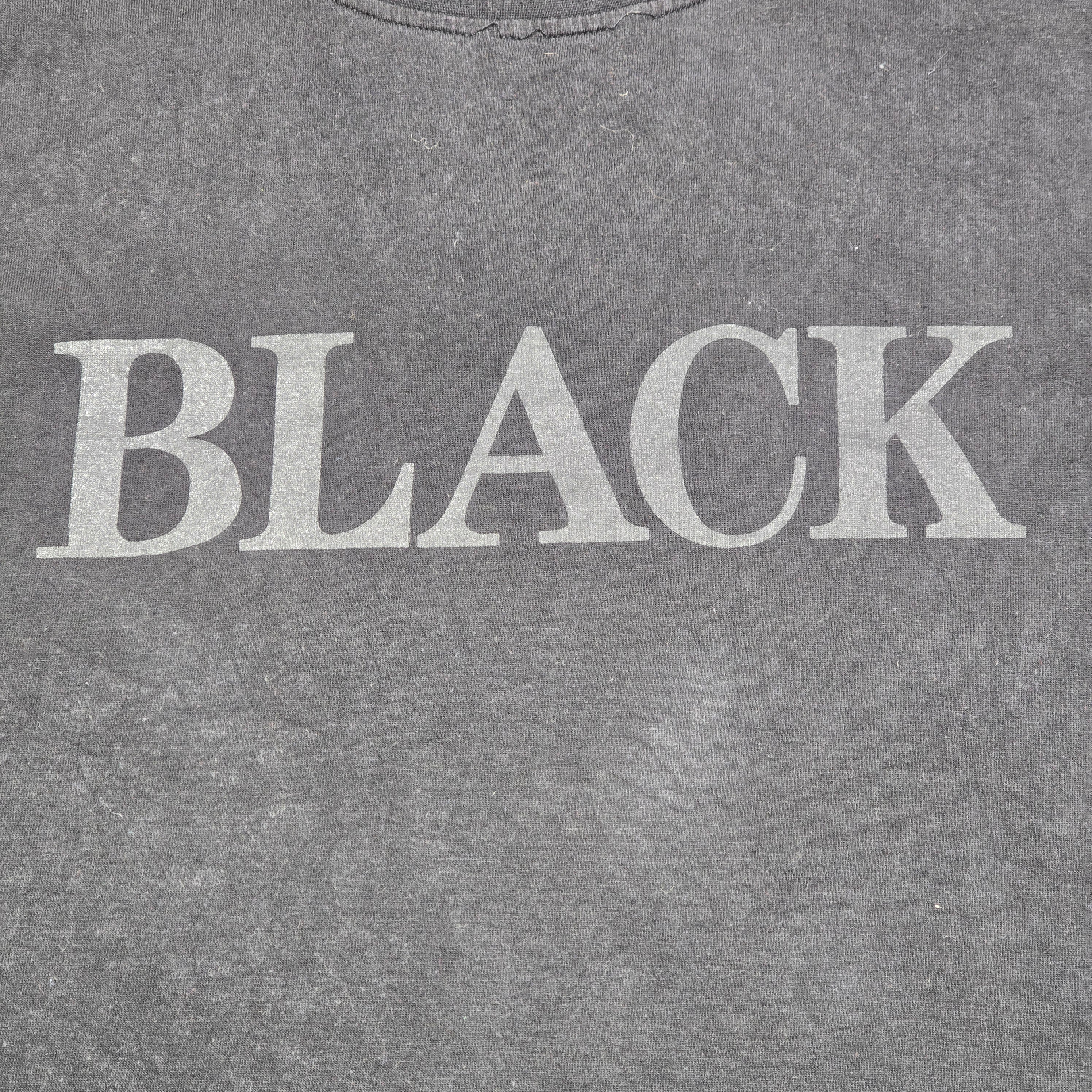 Vintage Steinlager "BLACK" T-shirt - Large