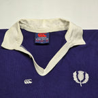 Scotland Vintage Blue Label CCC Rugby Jersey - "Large" (Fits small)