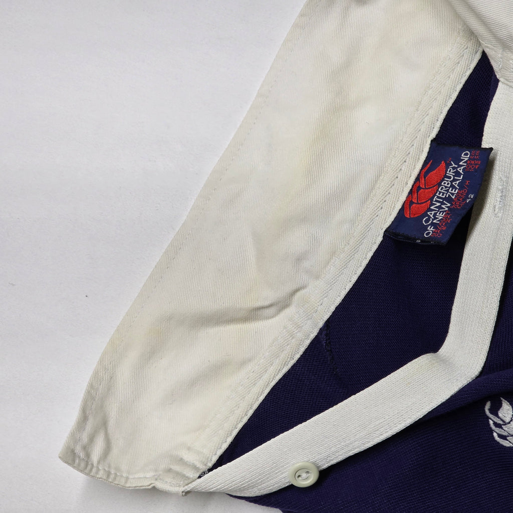 Scotland Vintage Blue Label CCC Rugby Jersey - "Large" (Fits small)