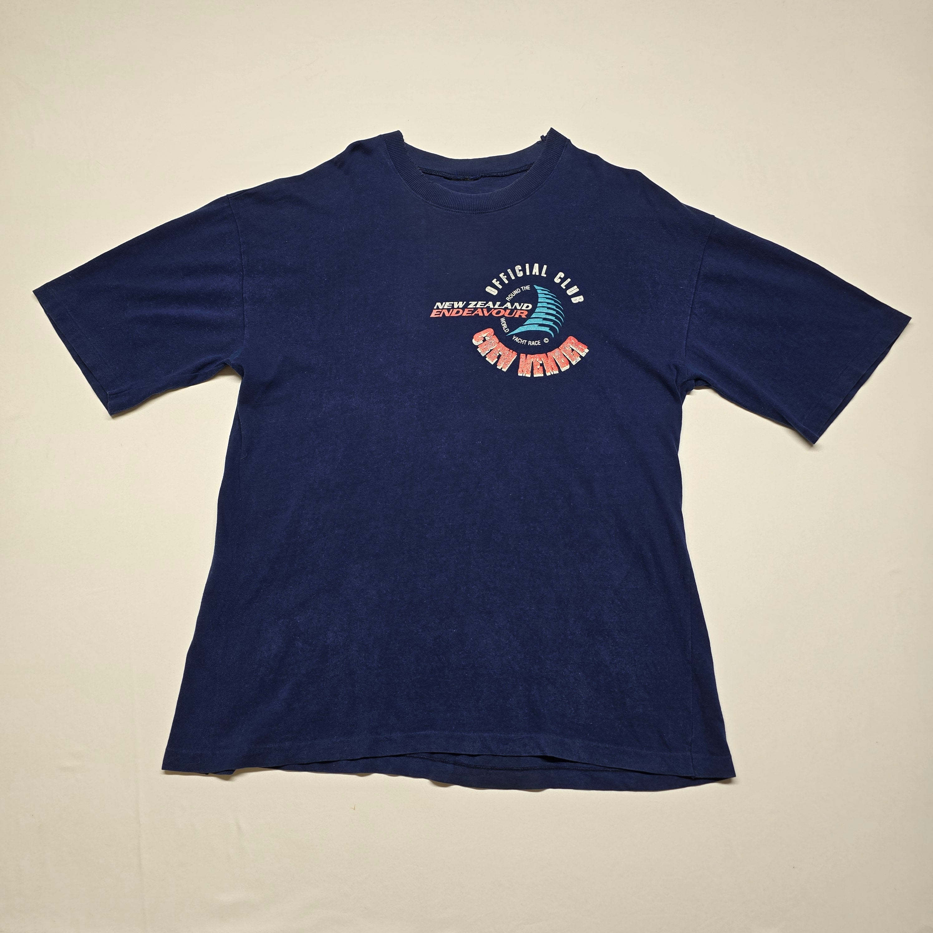 Vintage Single Stitch NZ Endeavor T-shirt - Medium-Large