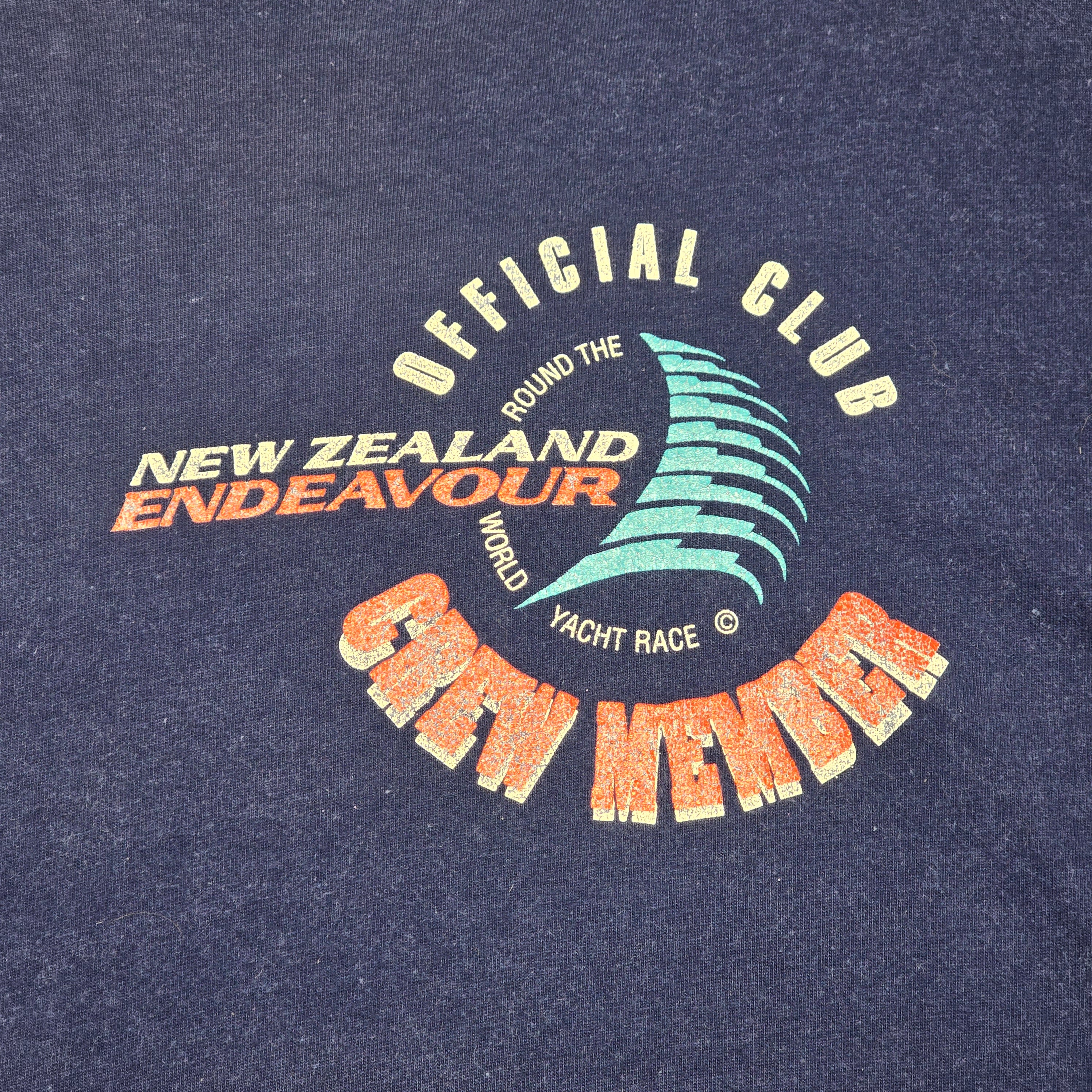 Vintage Single Stitch NZ Endeavor T-shirt - Medium-Large