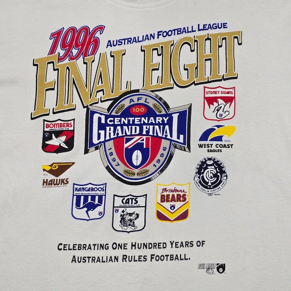 Vintage "1996 AFL Final Eight" Single Stitch T-shirt - XL