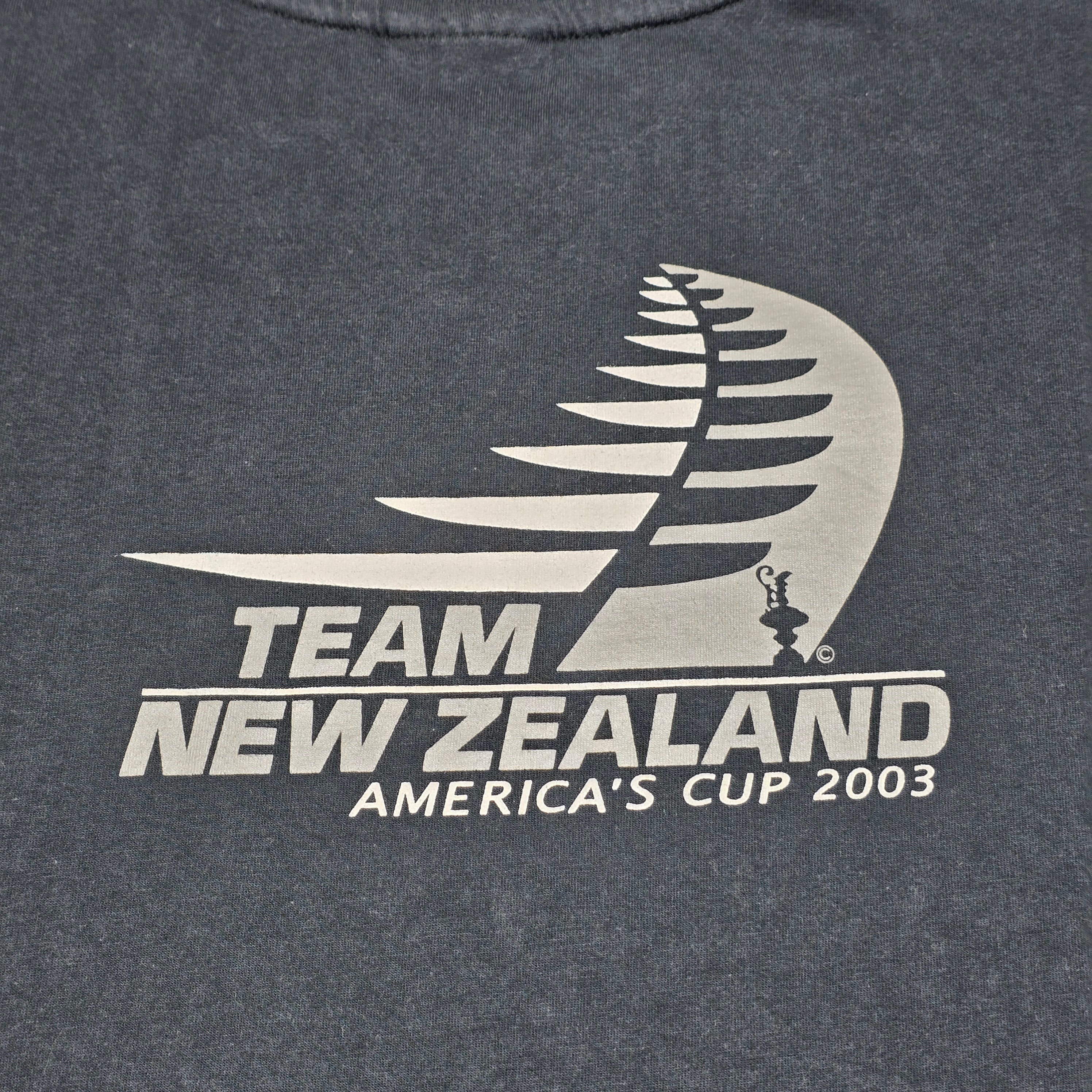 America's Cup Team NZ 2003 T-shirt - Medium