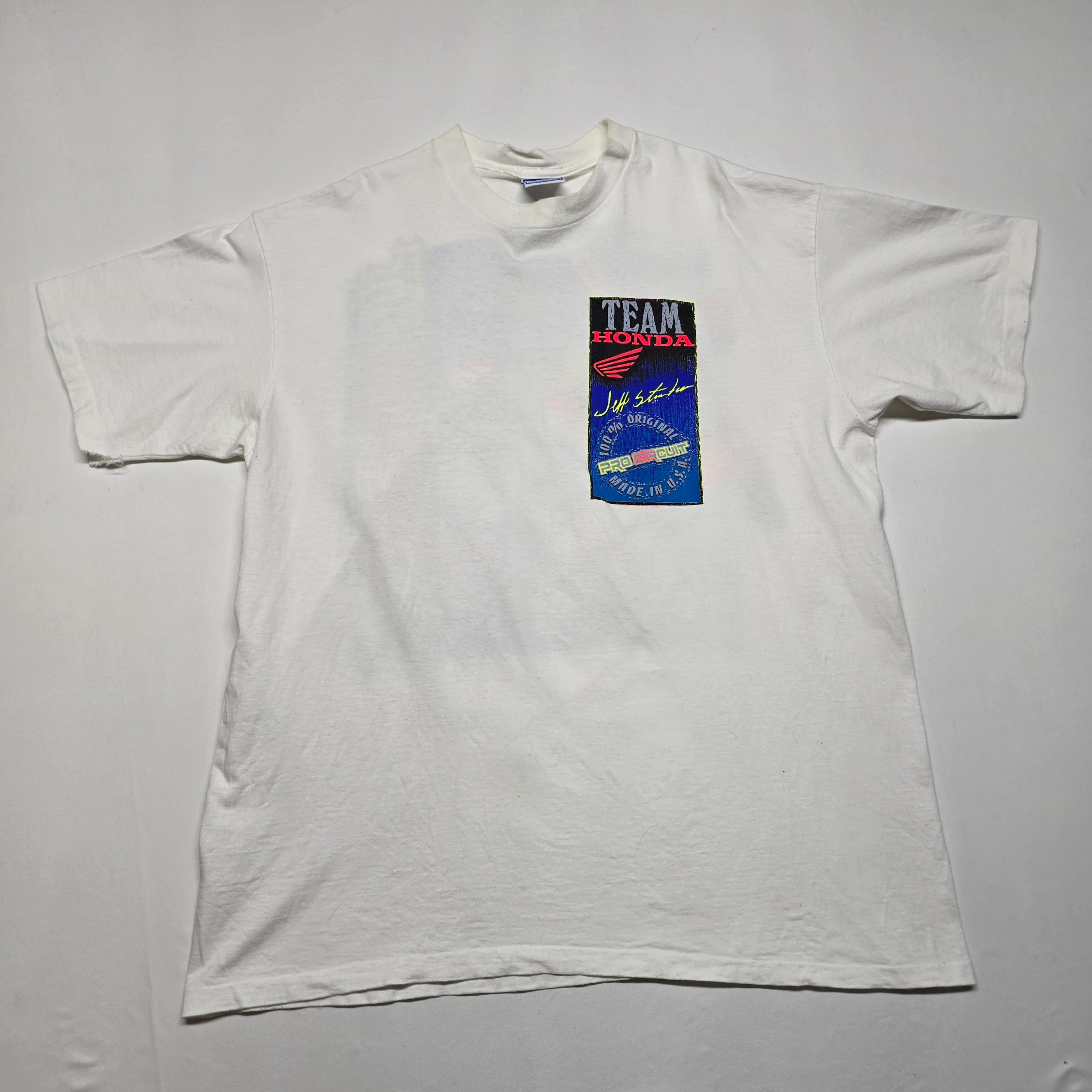 Vintage Team Honda Single Stitch T-shirt - XL