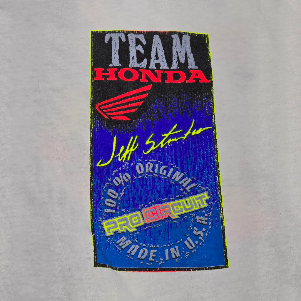 Vintage Team Honda Single Stitch T-shirt - XL