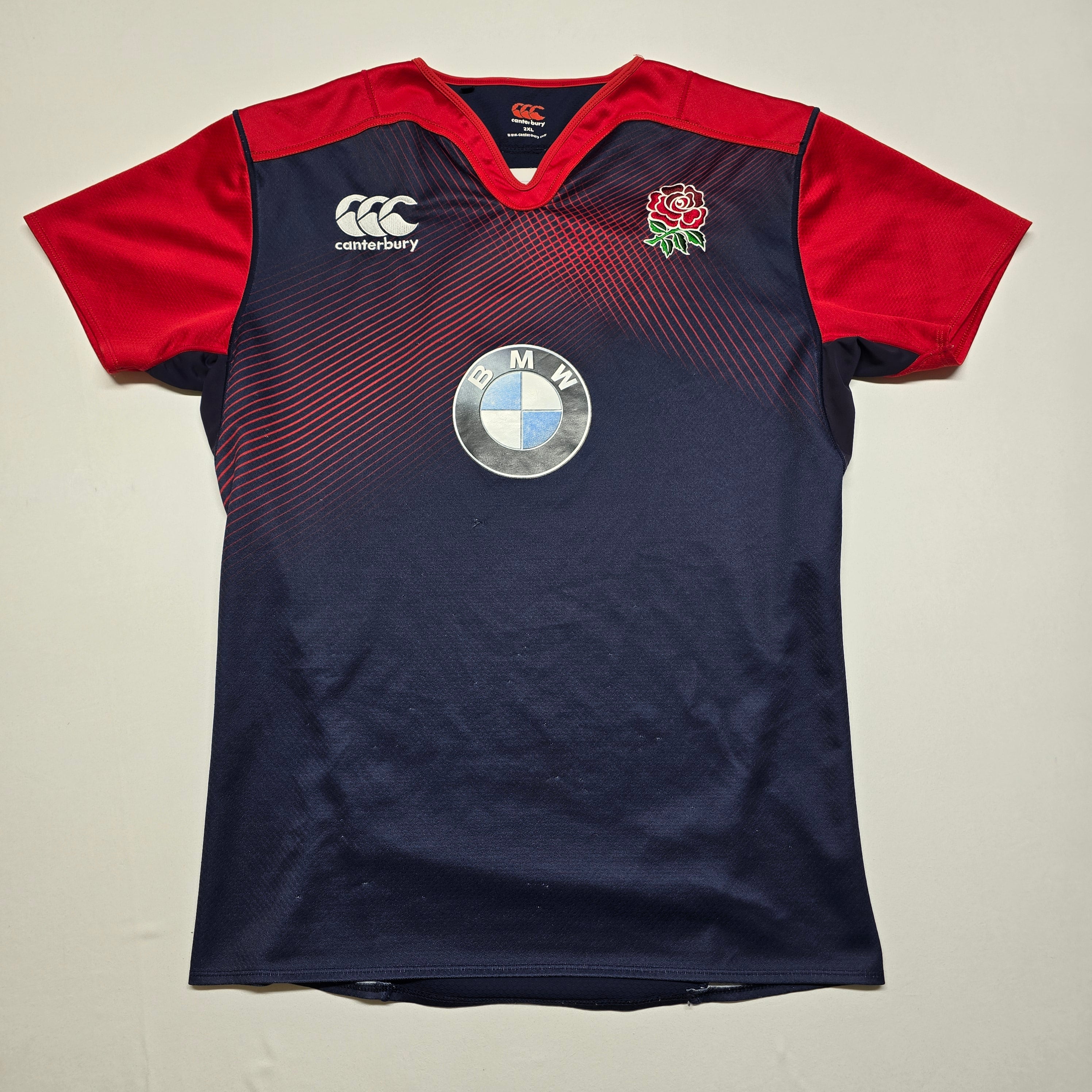 England 2015/16 U18 Training Jersey (Player Issued - Zachh Mercer) - 2XL