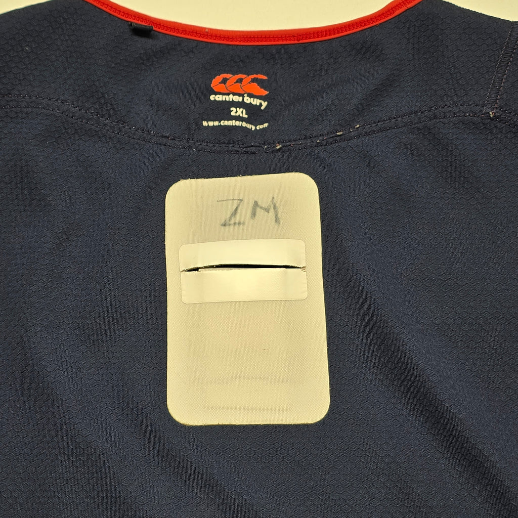 England 2015/16 U18 Training Jersey (Player Issued - Zachh Mercer) - 2XL