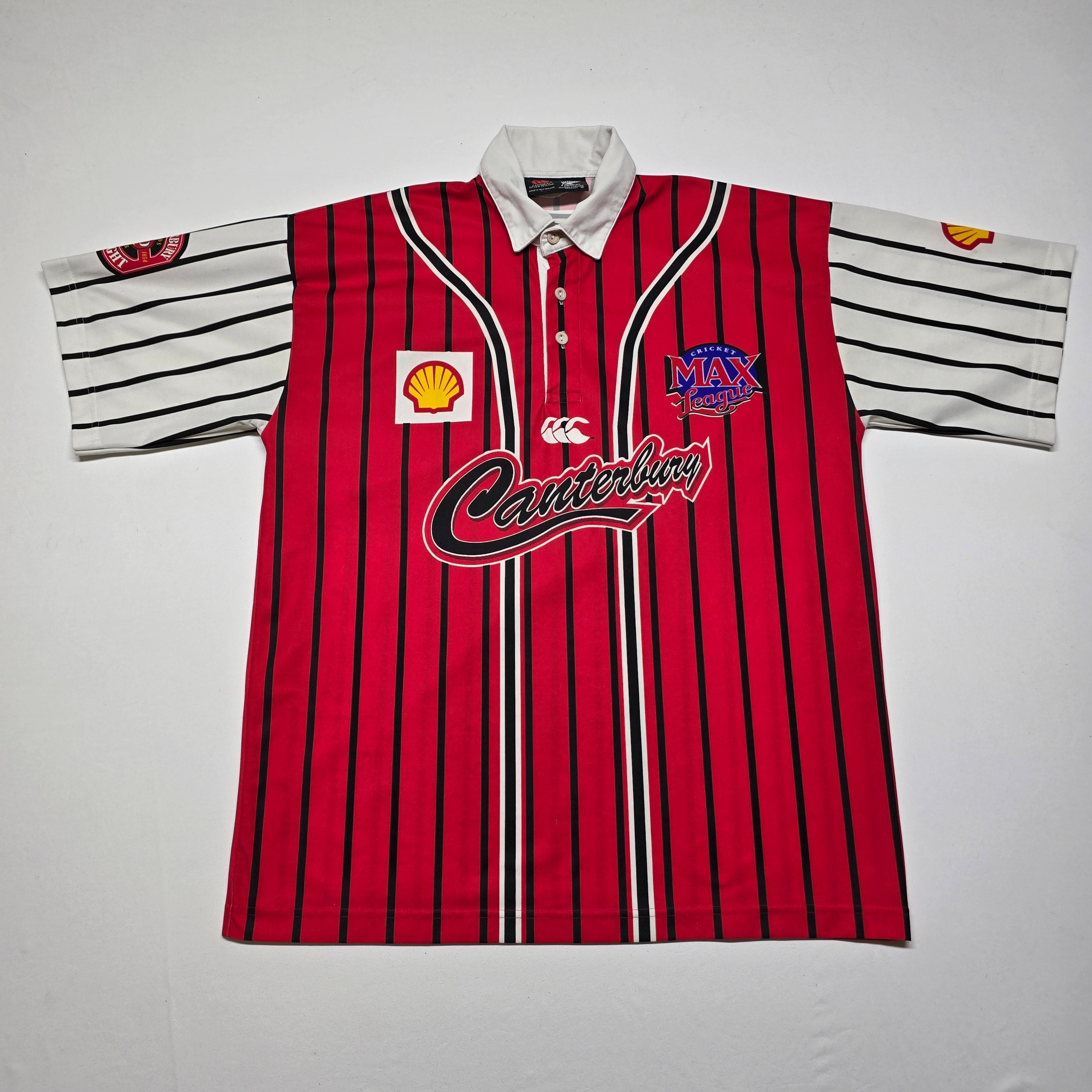 Canterbury Cricket 90's "MAX LEAGUE"  Shirt - Large