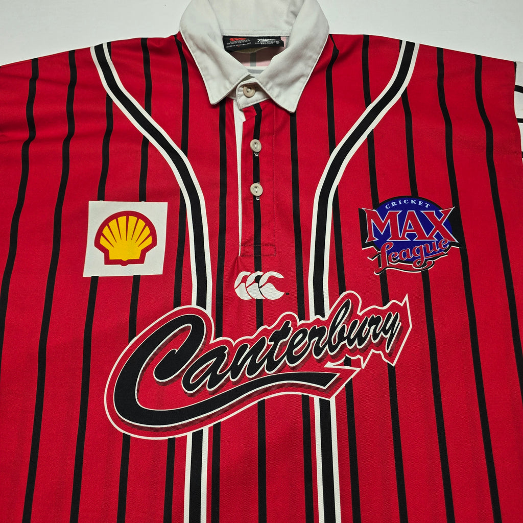 Canterbury Cricket 90's "MAX LEAGUE"  Shirt - Large
