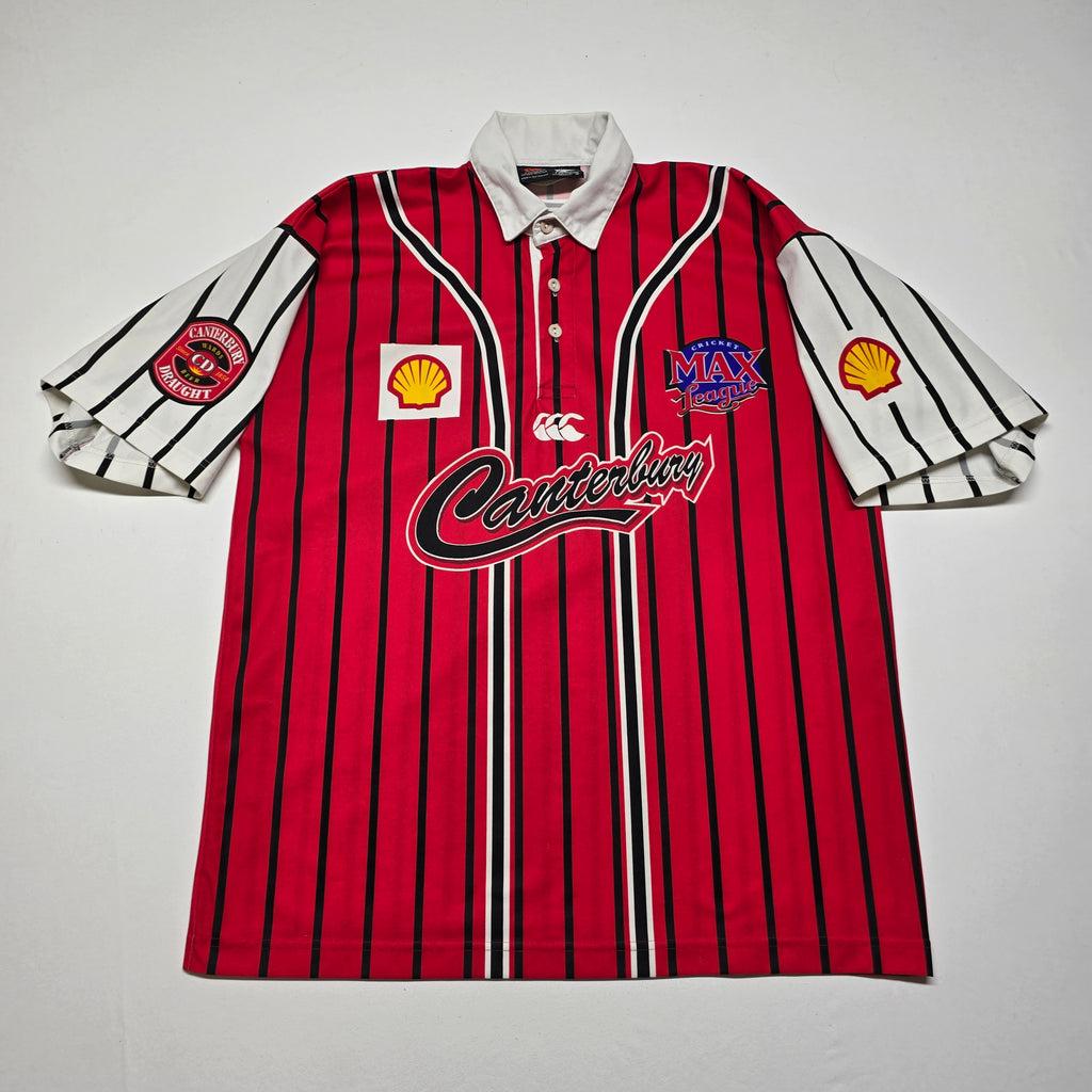 Canterbury Cricket 90's "MAX LEAGUE"  Shirt - Large