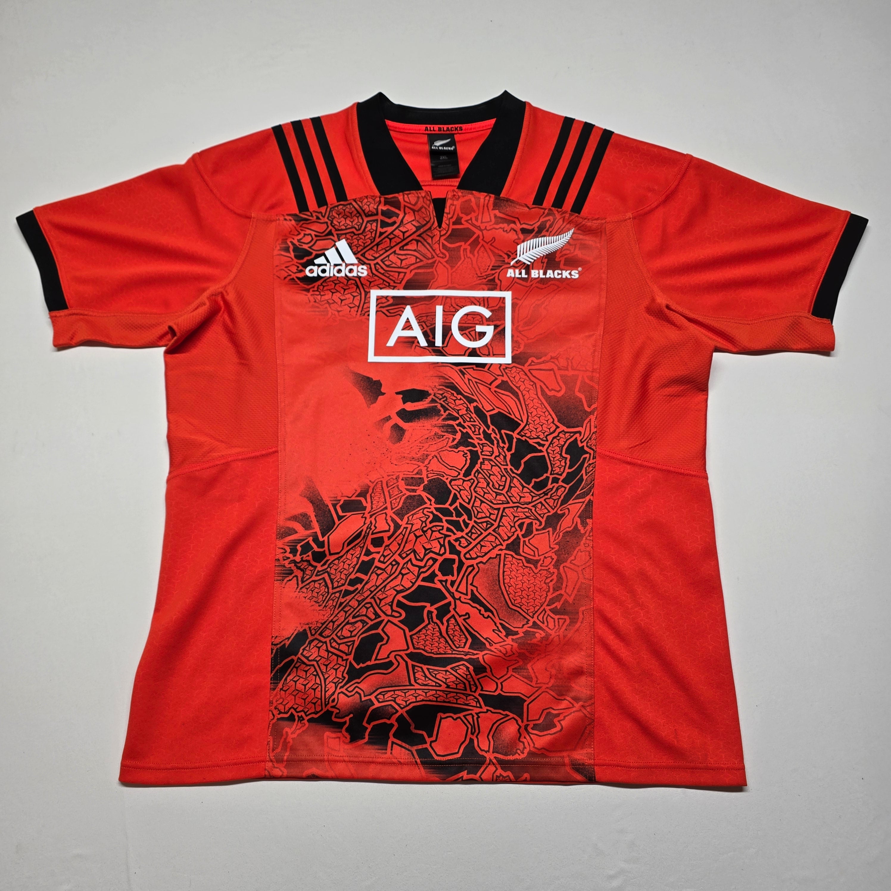 All Blacks 2017 Territories Training Jersey - 2XL