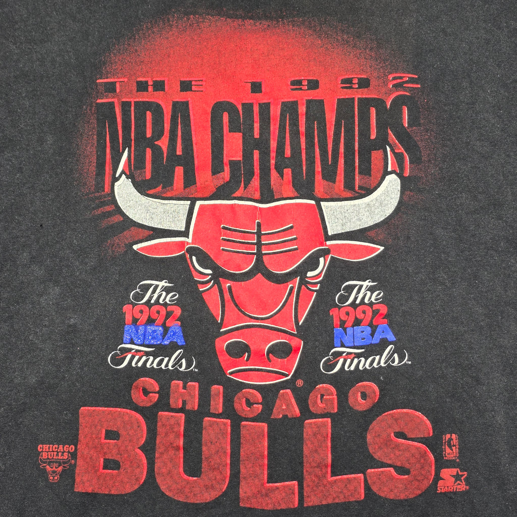 Chicago Bulls 1992 Single Stitch USA Made T-Shirt - XL