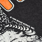 Vintage 1996 Hooters Single Stich USA Made  T-shirt - "Medium"