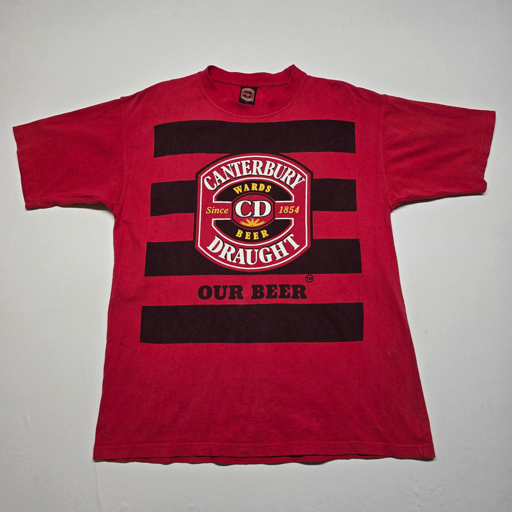 Vintage Canterbury Draught T-shirt - Large
