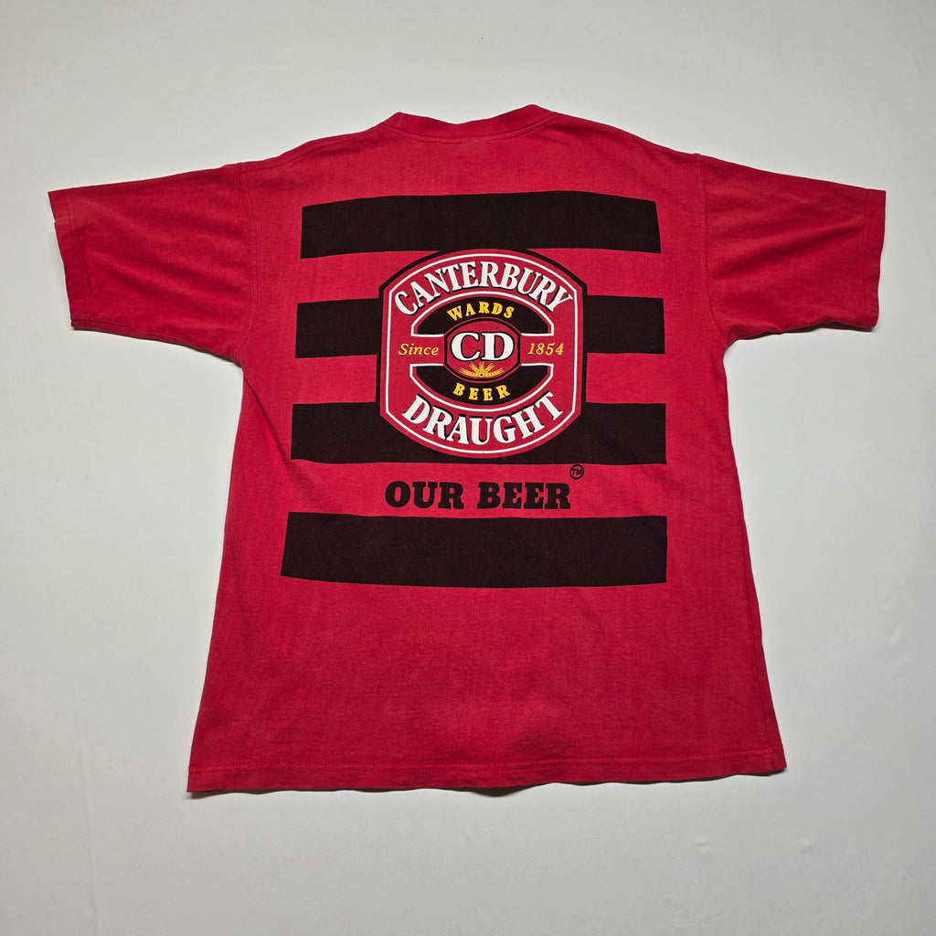 Vintage Canterbury Draught T-shirt - Large