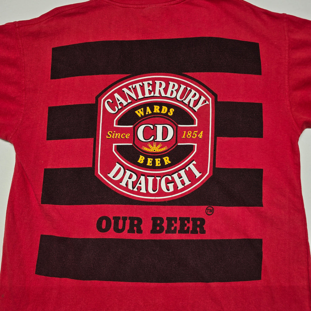 Vintage Canterbury Draught T-shirt - Large