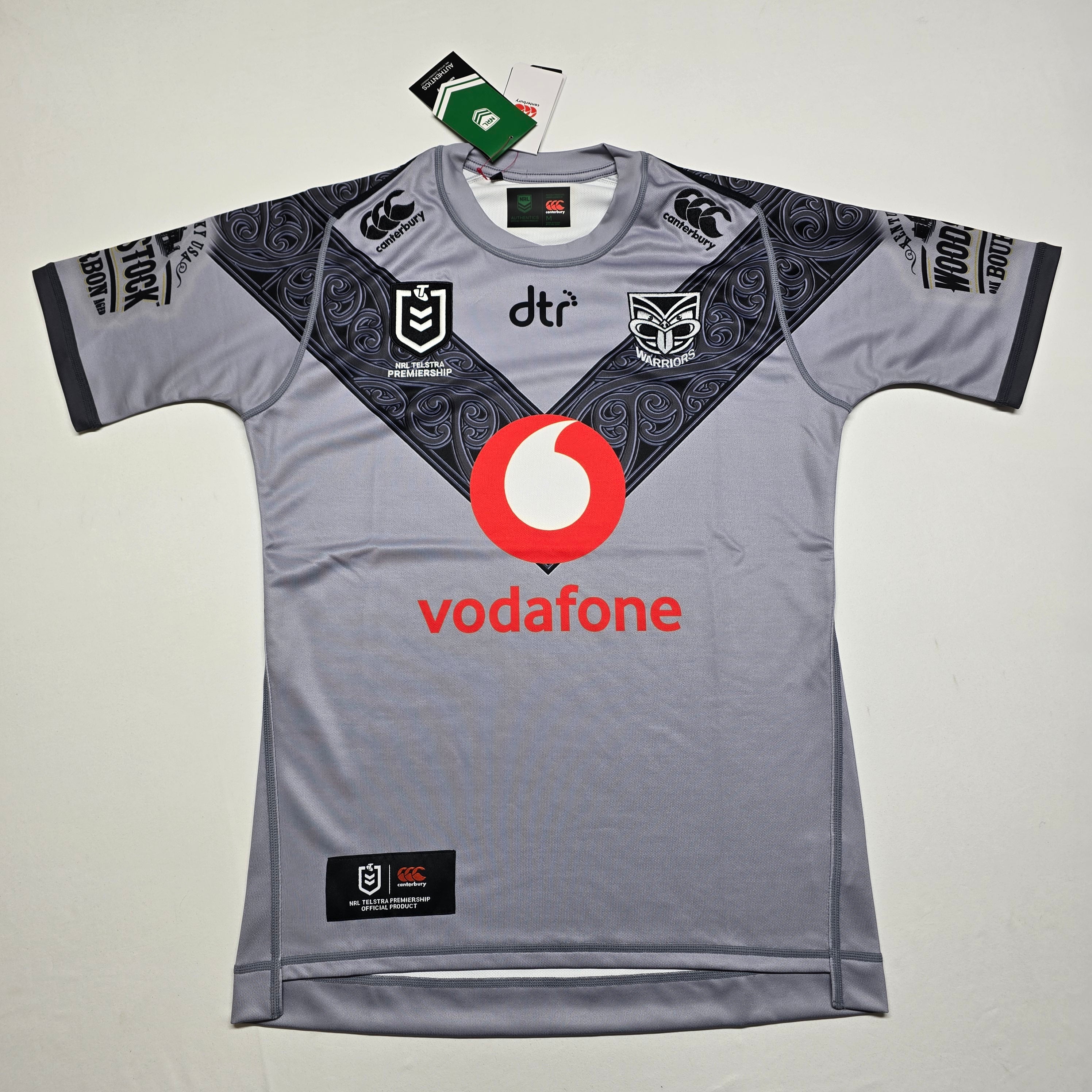 NZ Warriors 2020 Away Jersey (BNWTs) - Medium