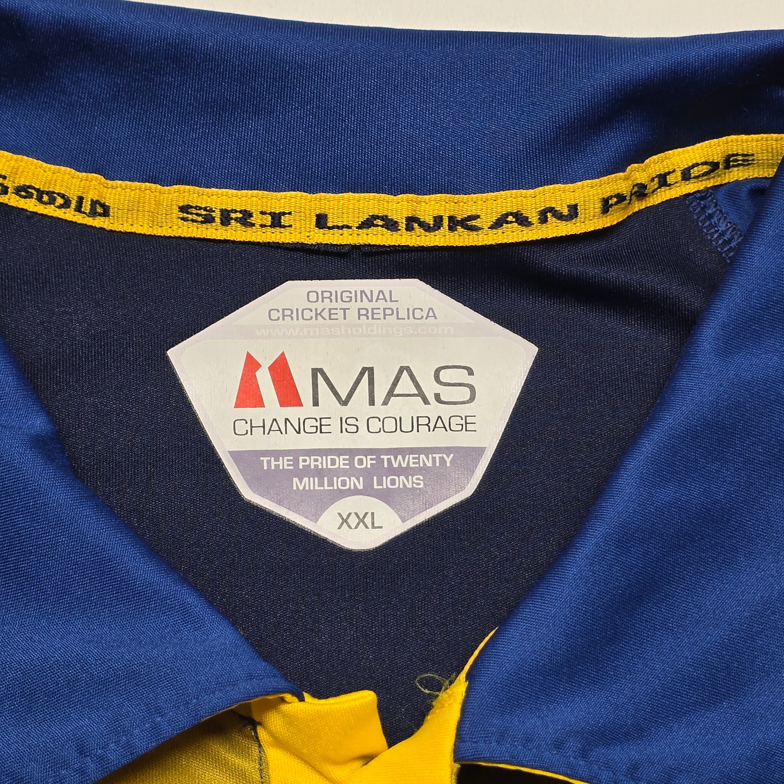 Sri Lanka Cricket Shirt - 2XL