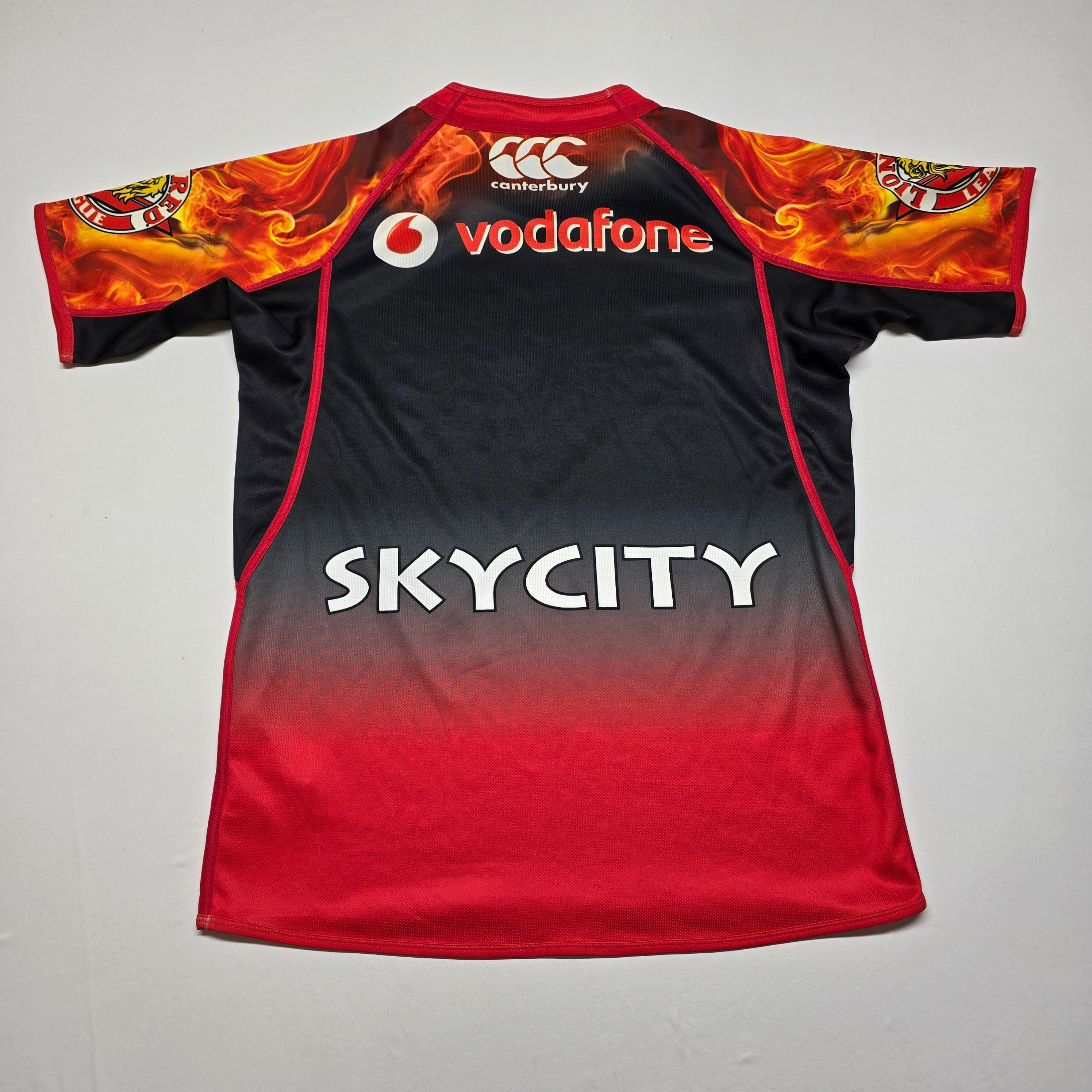 NZ Warriors 2013 Inferno Jersey - Large