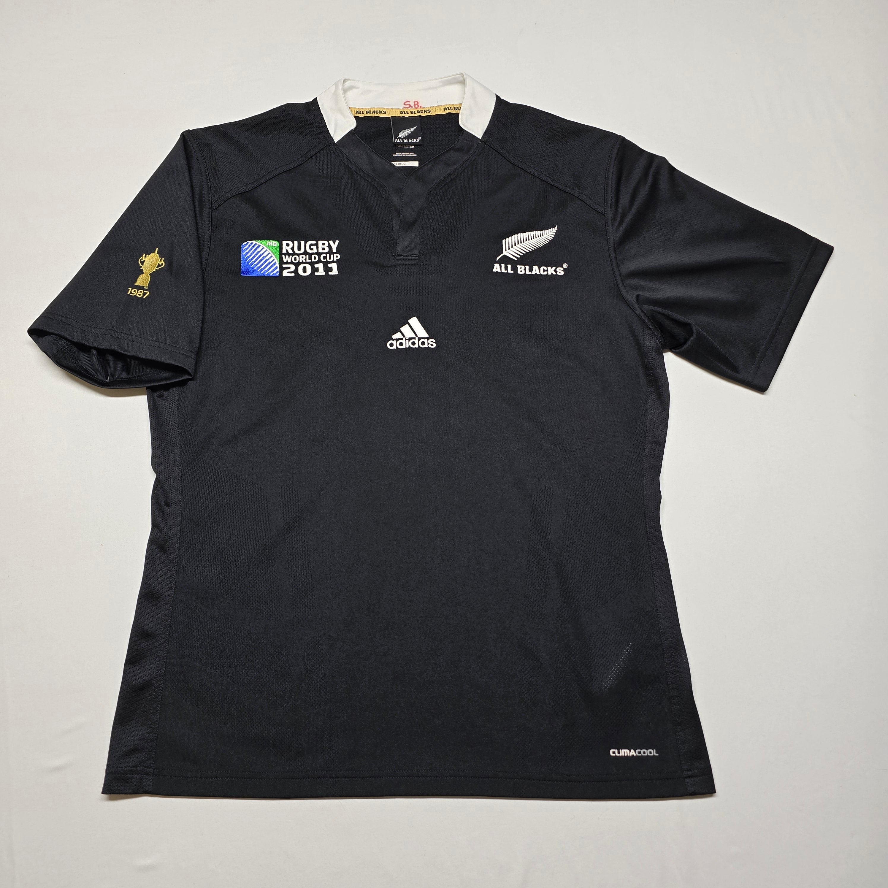 All Blacks 2011 RWC Home Jersey - Large