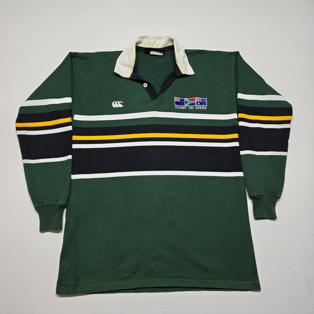 1990's Rugby Tri Series Single Stitch Jersey - Medium