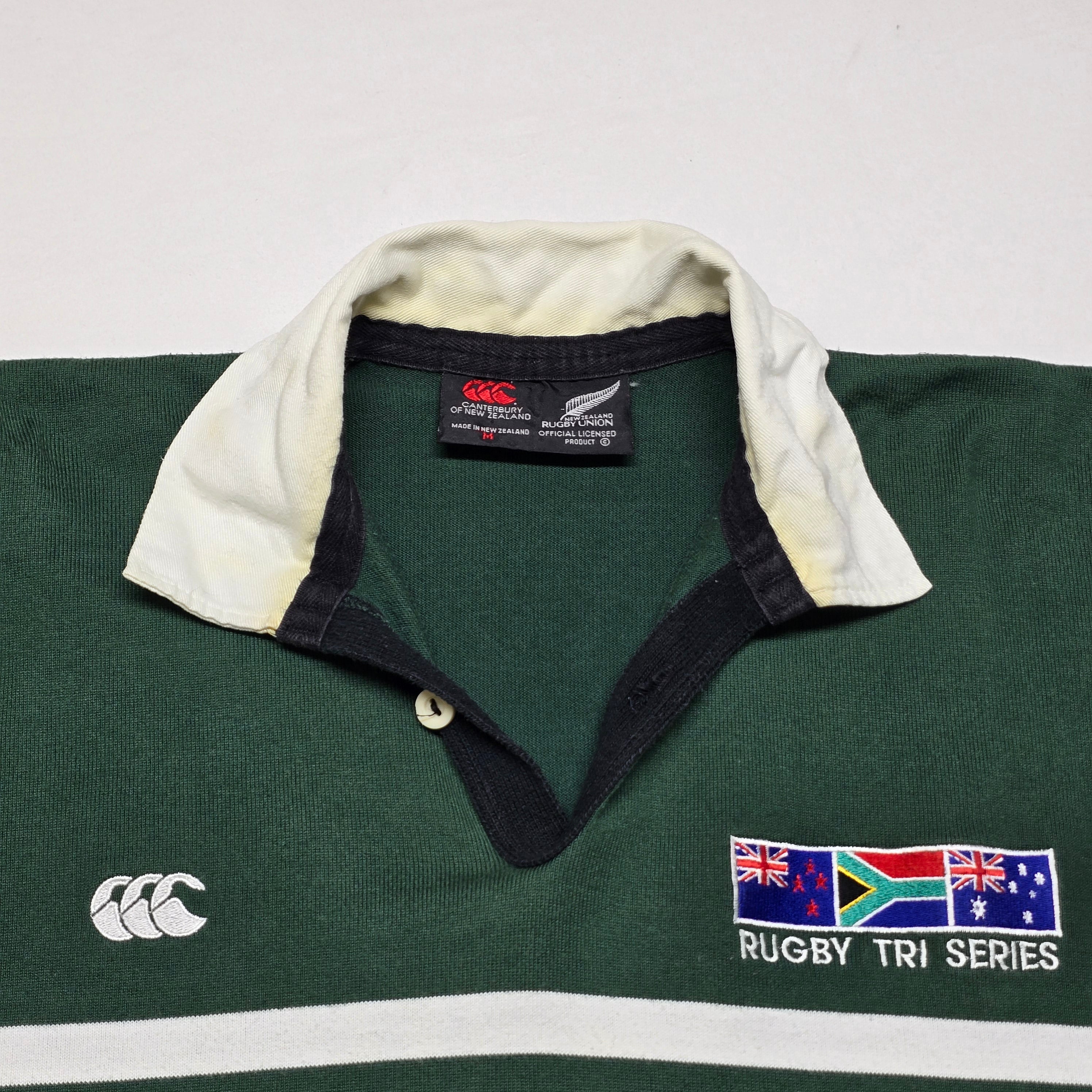 1990's Rugby Tri Series Single Stitch Jersey - Medium
