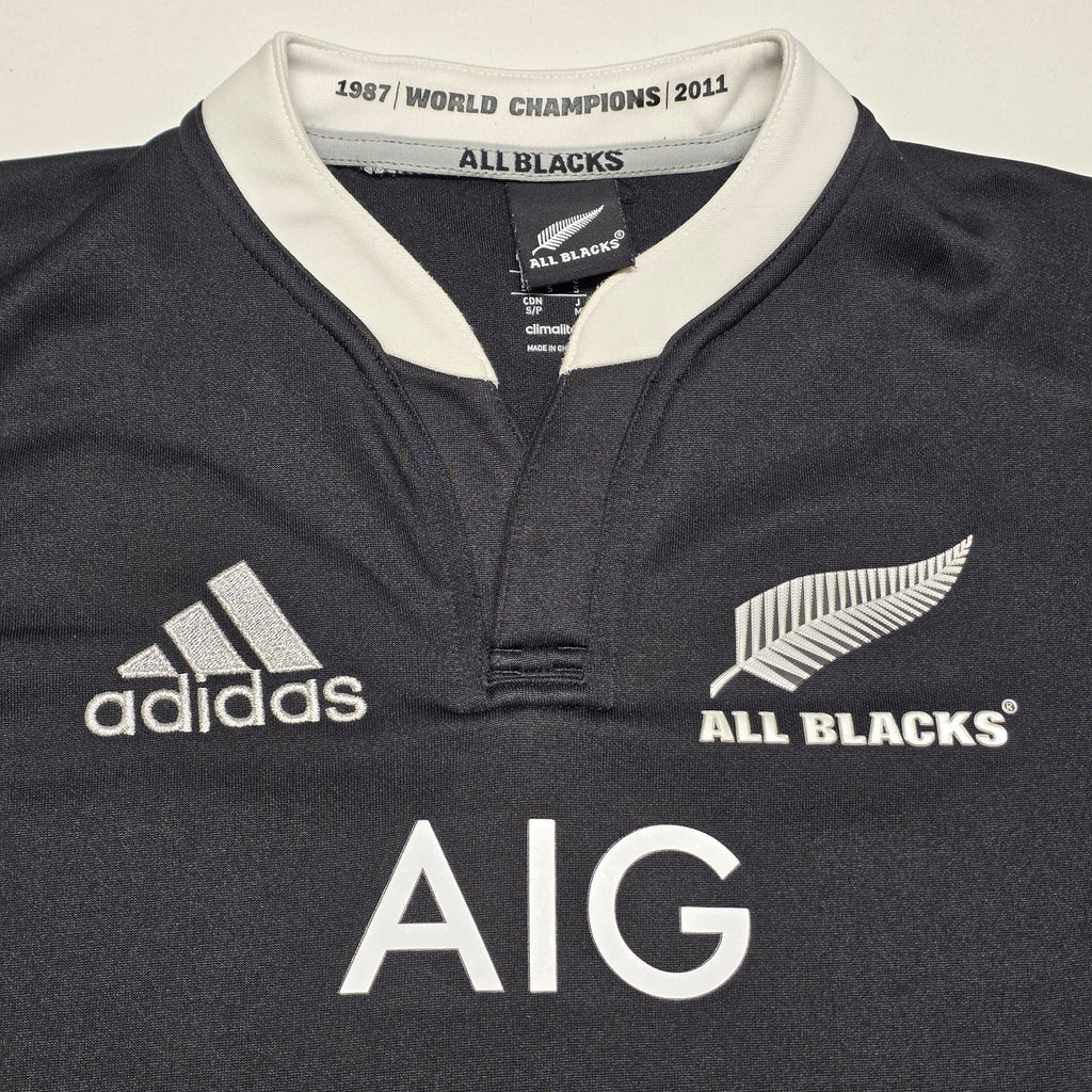 All Blacks 2014 Home Jersey - Small