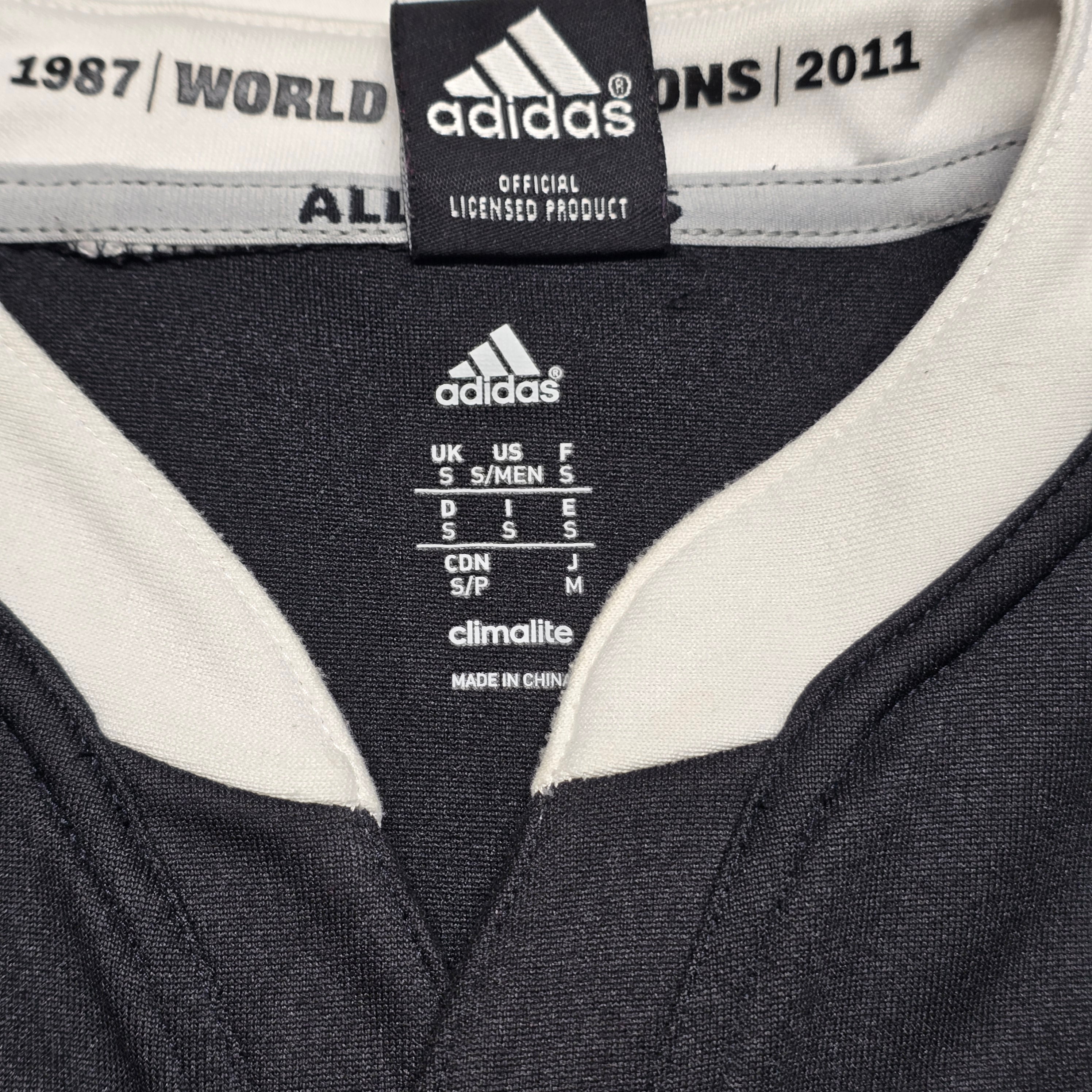 All Blacks 2014 Home Jersey - Small