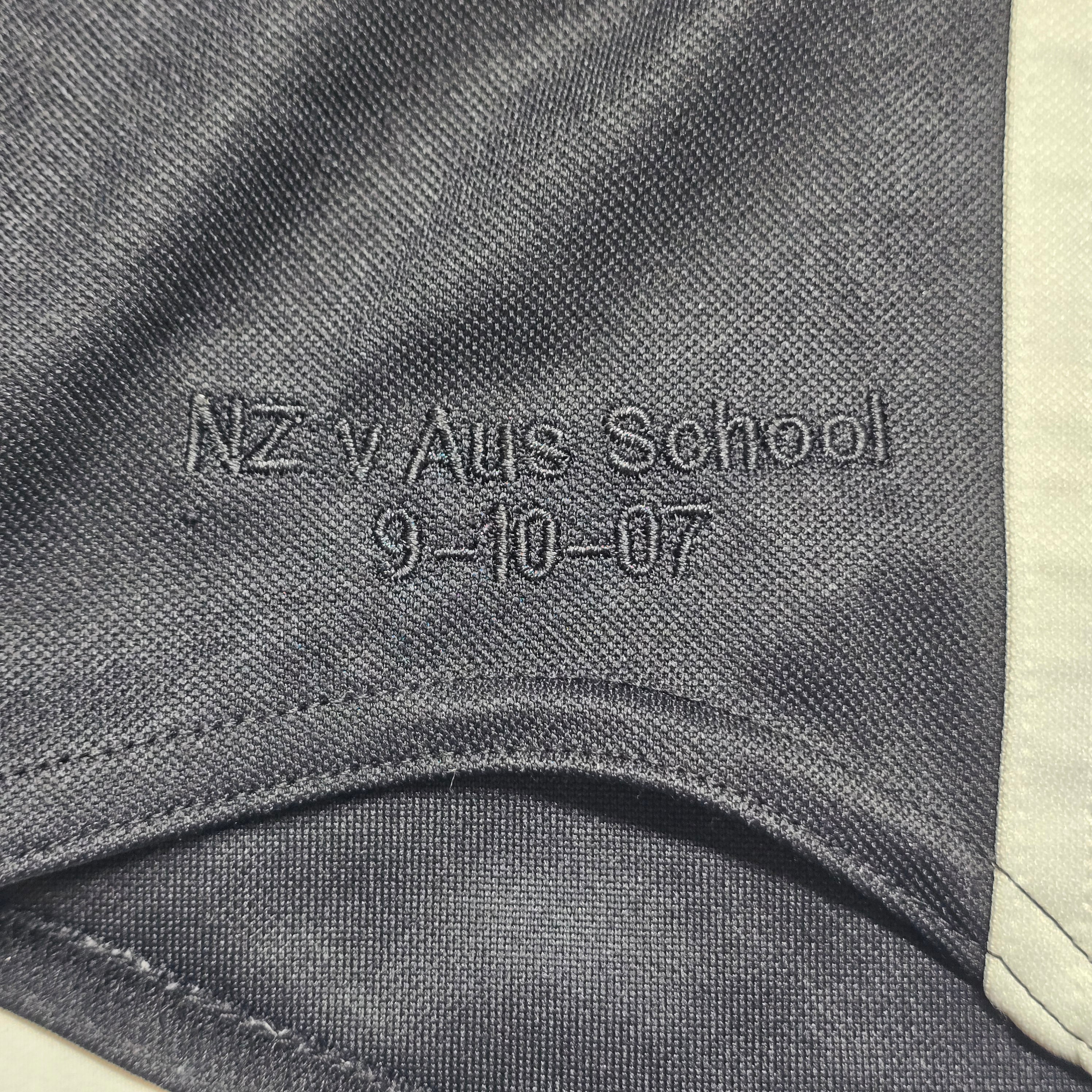NZ Schools 2007 Rugby Jersey (Player Issued) - D10/Large