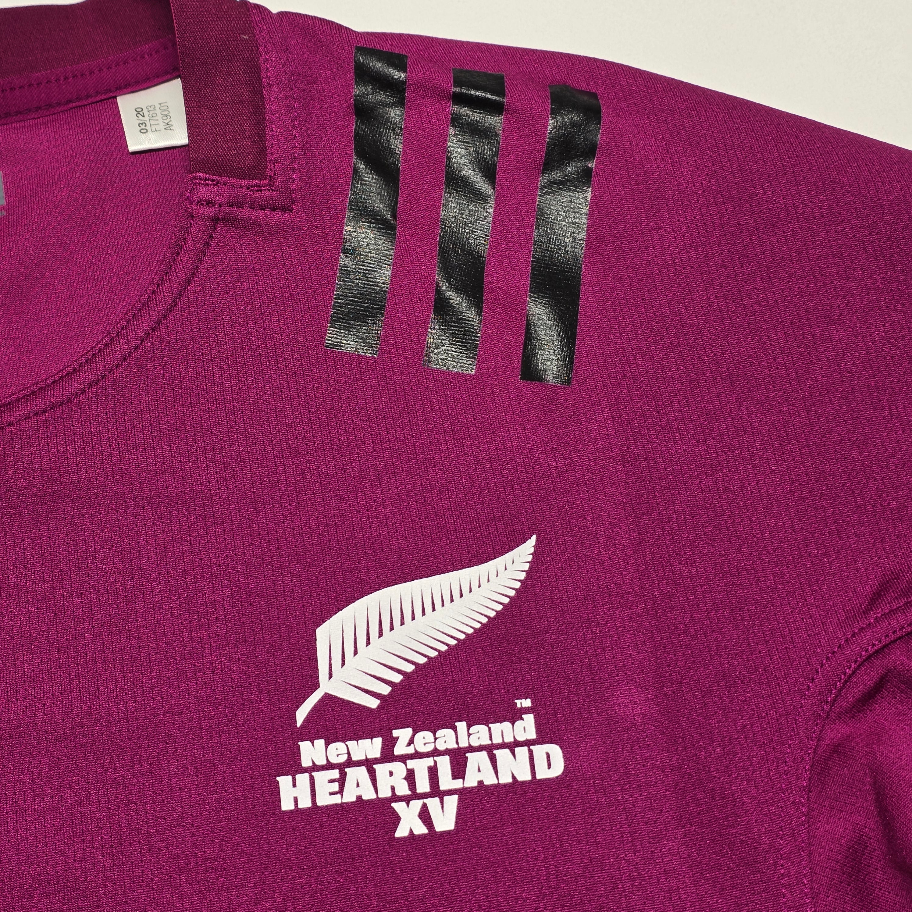 NZ Heartland XV 2020 Jersey (player Issued) - D9/Medium-Large