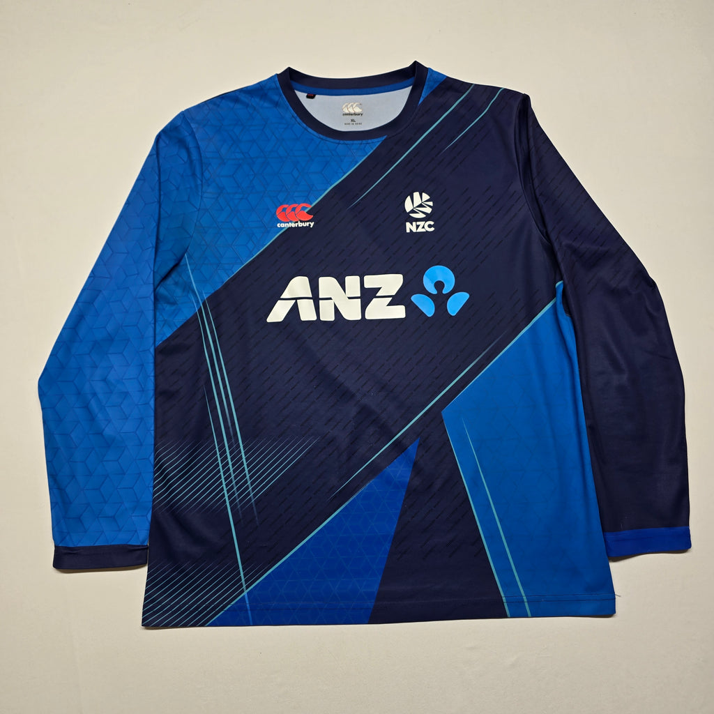 NZ Cricket Long Sleeve Training Top - XL