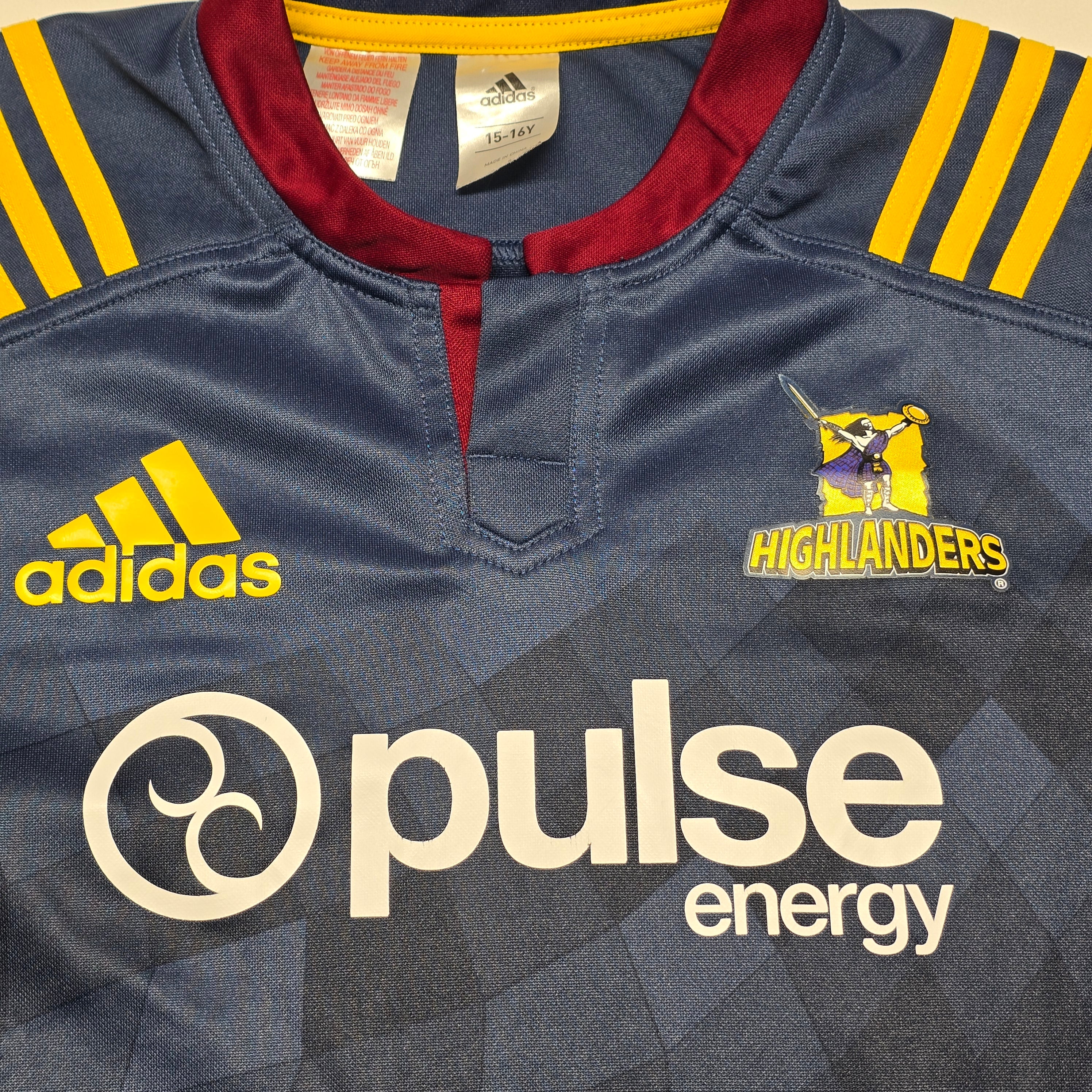 Highlanders 2017/18 Home Jersey - 15/16YRS