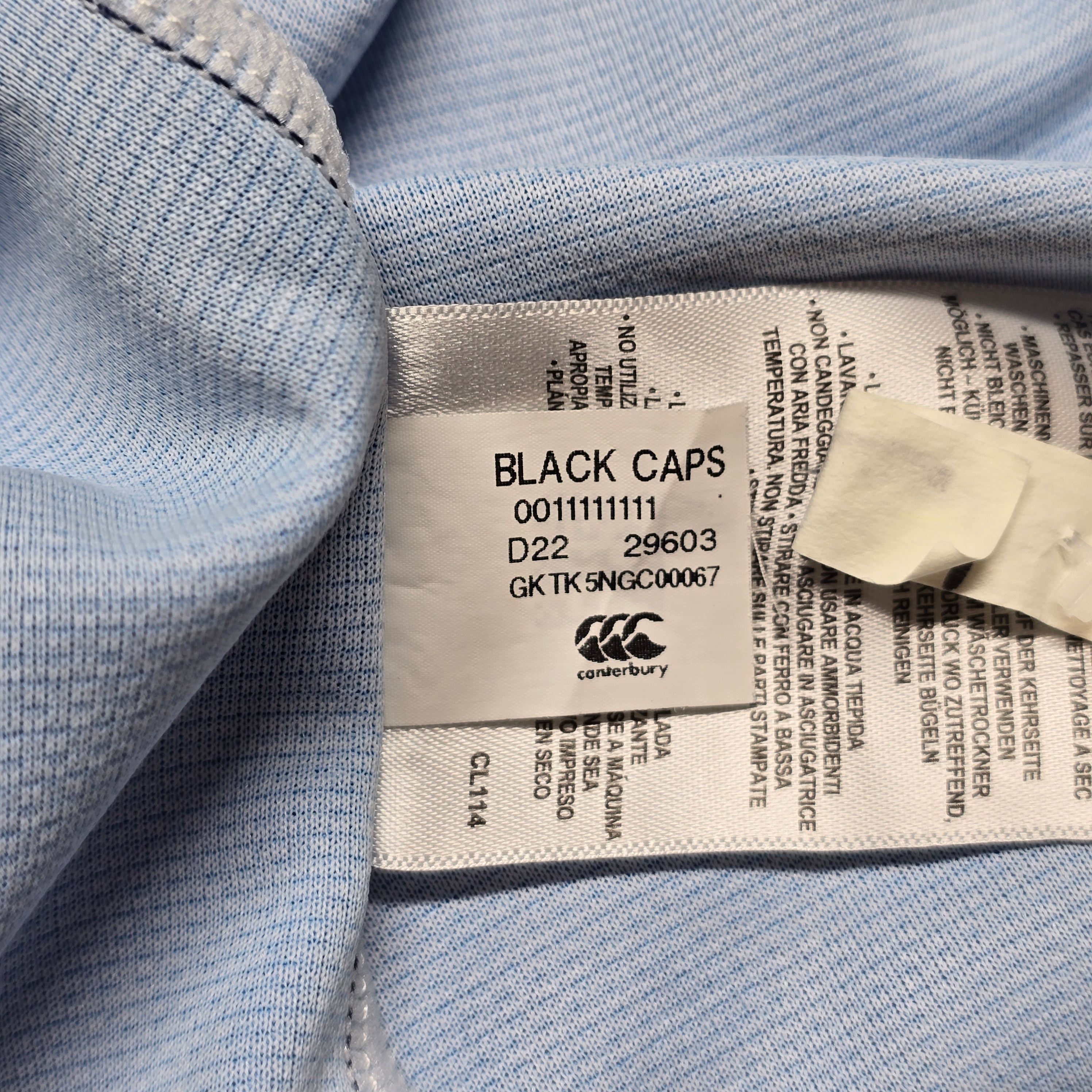 NZ White Ferns Long Sleeve Training Top - Womens 12