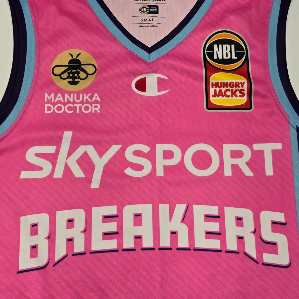 NZ Breakers #5 Yanni Wetzell 2021/22 Singlet - Small