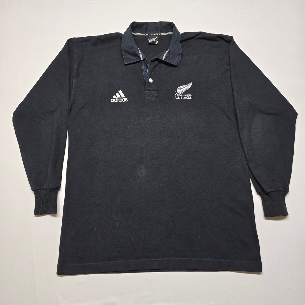 All Blacks 1999/2000 L/Sleeve Home Jersey - Large