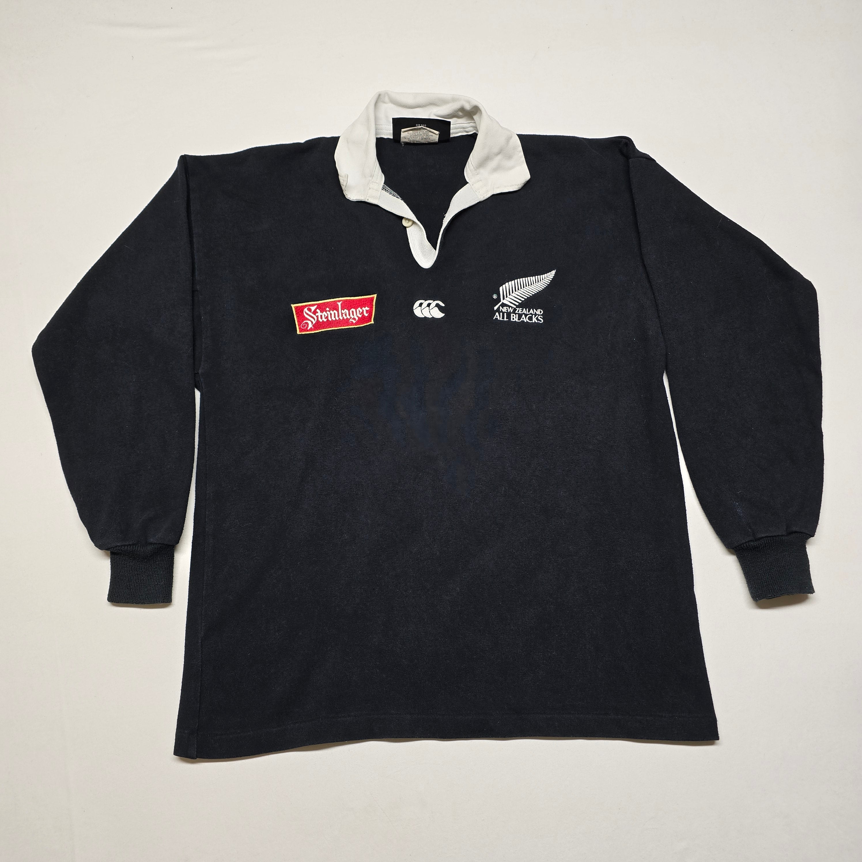 All Blacks 1994 Steinlager Home Jersey - Small