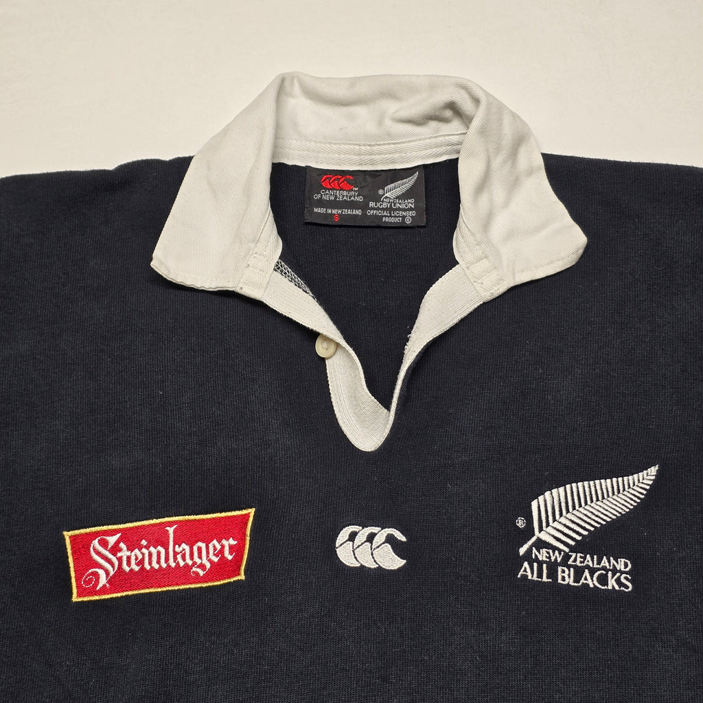 All Blacks 1994 Steinlager Home Jersey - Small